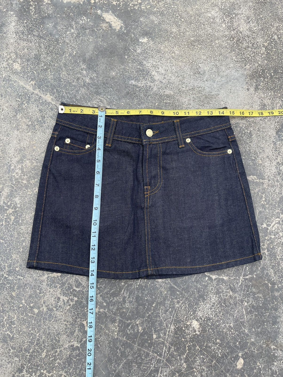 Coach Coach Mini Denim Skirt Like New Condition Size 29" - 9 Thumbnail