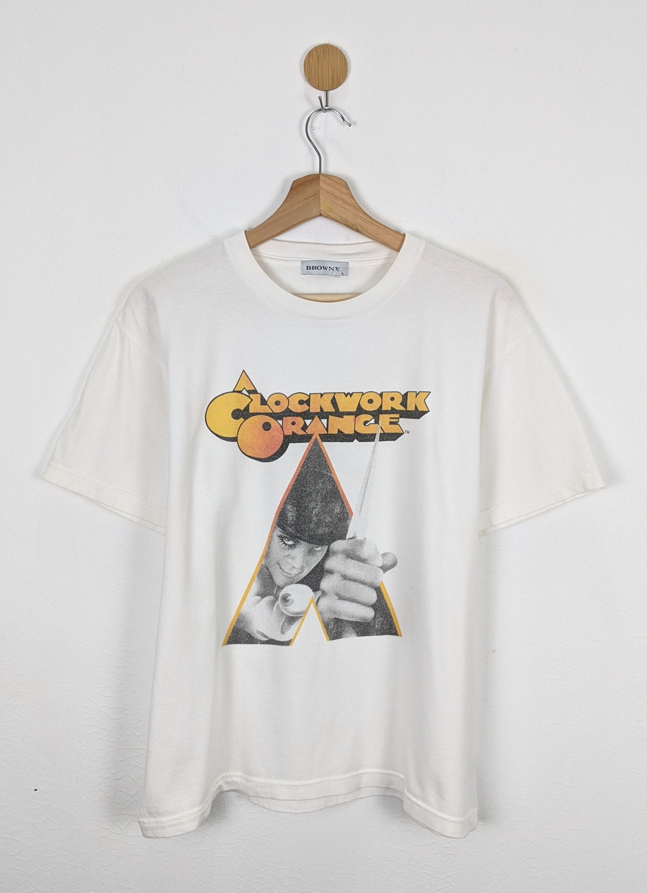Vintage Vintage Clockwork Orange by Stanley Kubrick shirt Size US L / EU 52-54 / 3 - 1 Thumbnail