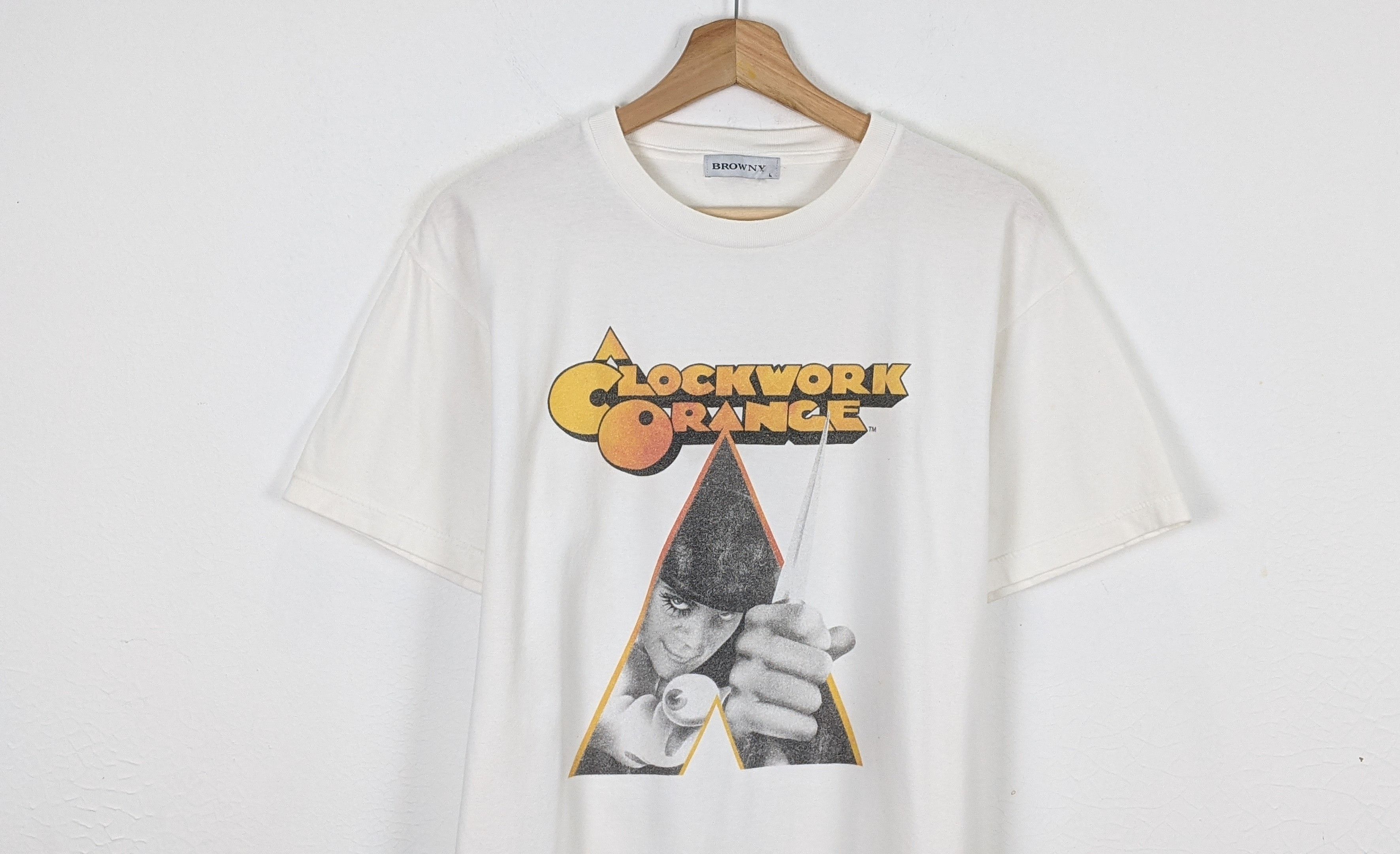 Vintage Vintage Clockwork Orange by Stanley Kubrick shirt Size US L / EU 52-54 / 3 - 2 Thumbnail