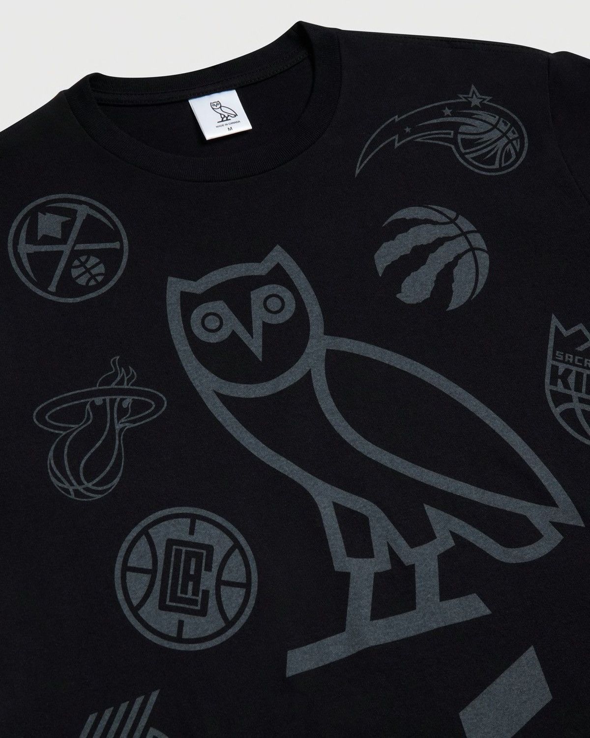 Drake OVO X NBA TEAM ICONS OG OWL T-SHIRT TEE 2022 Size US XL / EU 56 / 4 - 6 Thumbnail