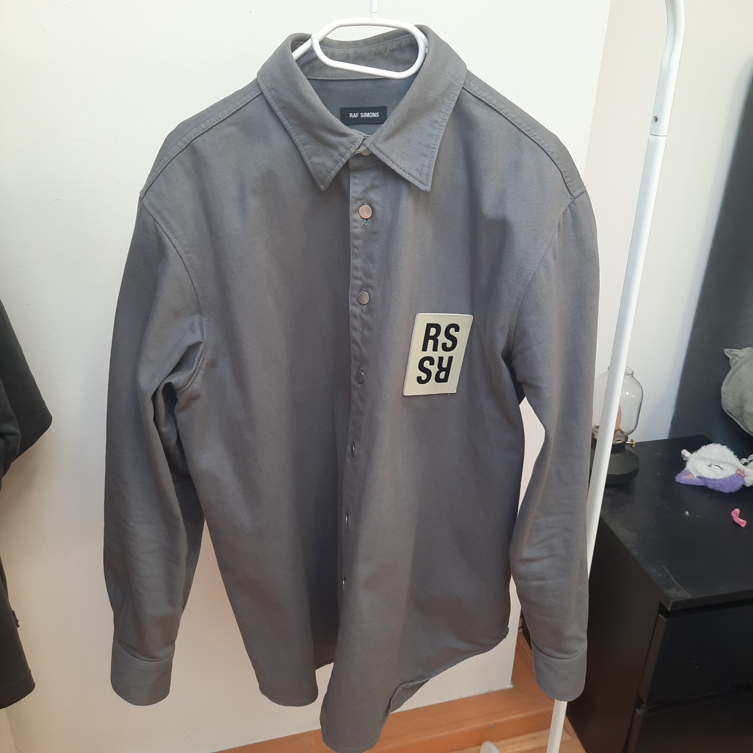 Raf Simons Raf Simons AW 18/19 Patch Denim Shirt | Grailed