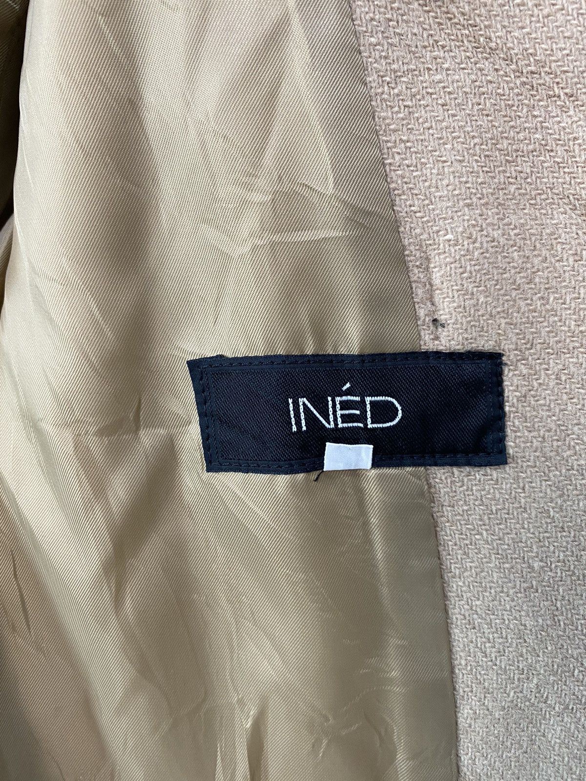 Japanese Brand INED DUFFLE LONG COAT DOUBLE BREAST WITH HOODIE Size US M / EU 48-50 / 2 - 4 Thumbnail