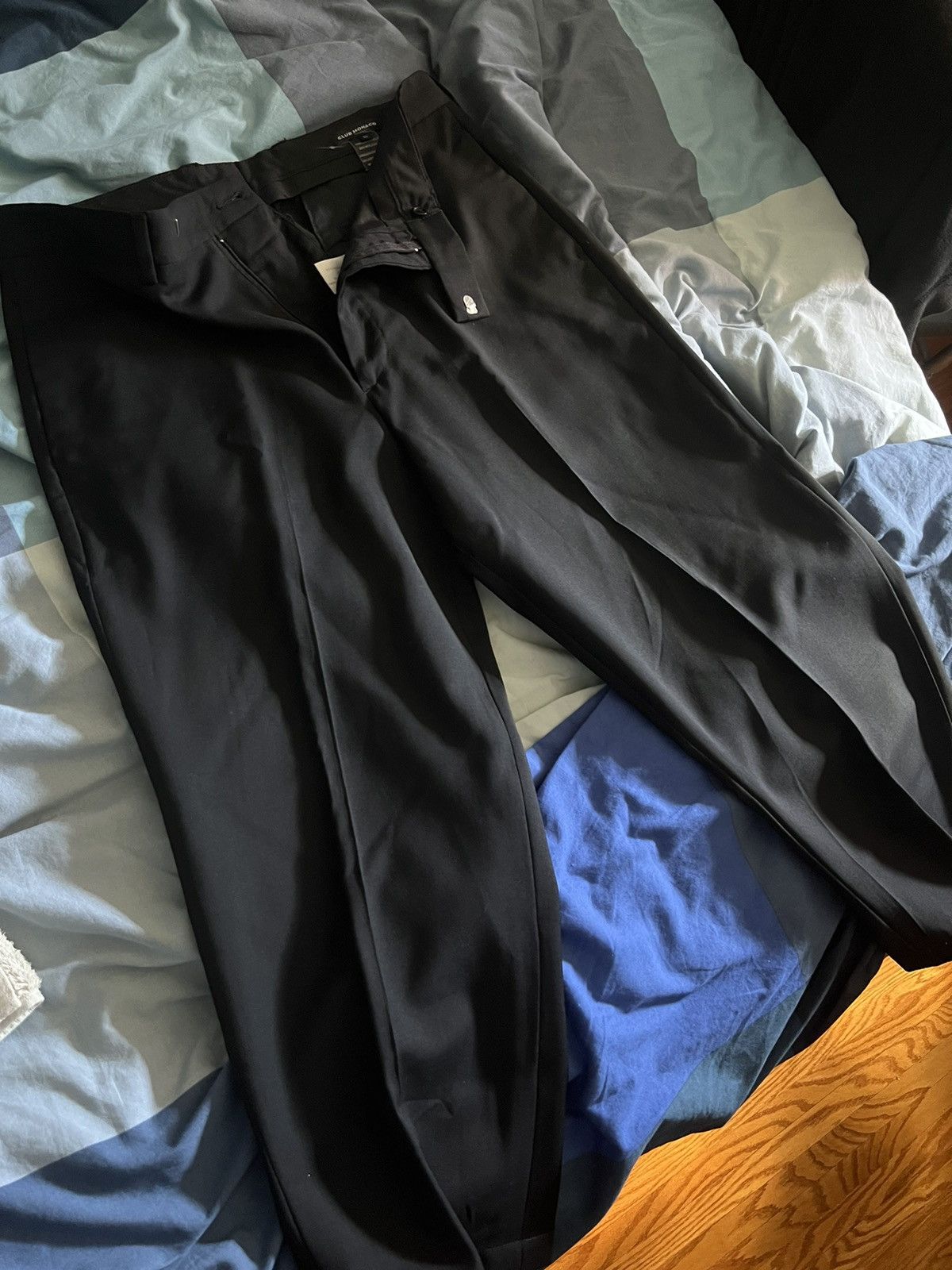 Club Monaco Club Monaco Vintage Cropped Wool Pants Size US 32 / EU 48 - 3 Thumbnail