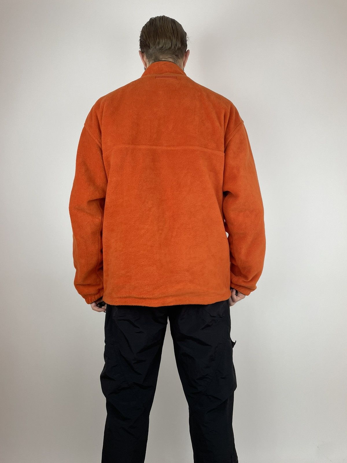 Old Navy OLD NAVY vintage double-sized fleece/nylon jacket half zip Size US XL / EU 56 / 4 - 11 Thumbnail