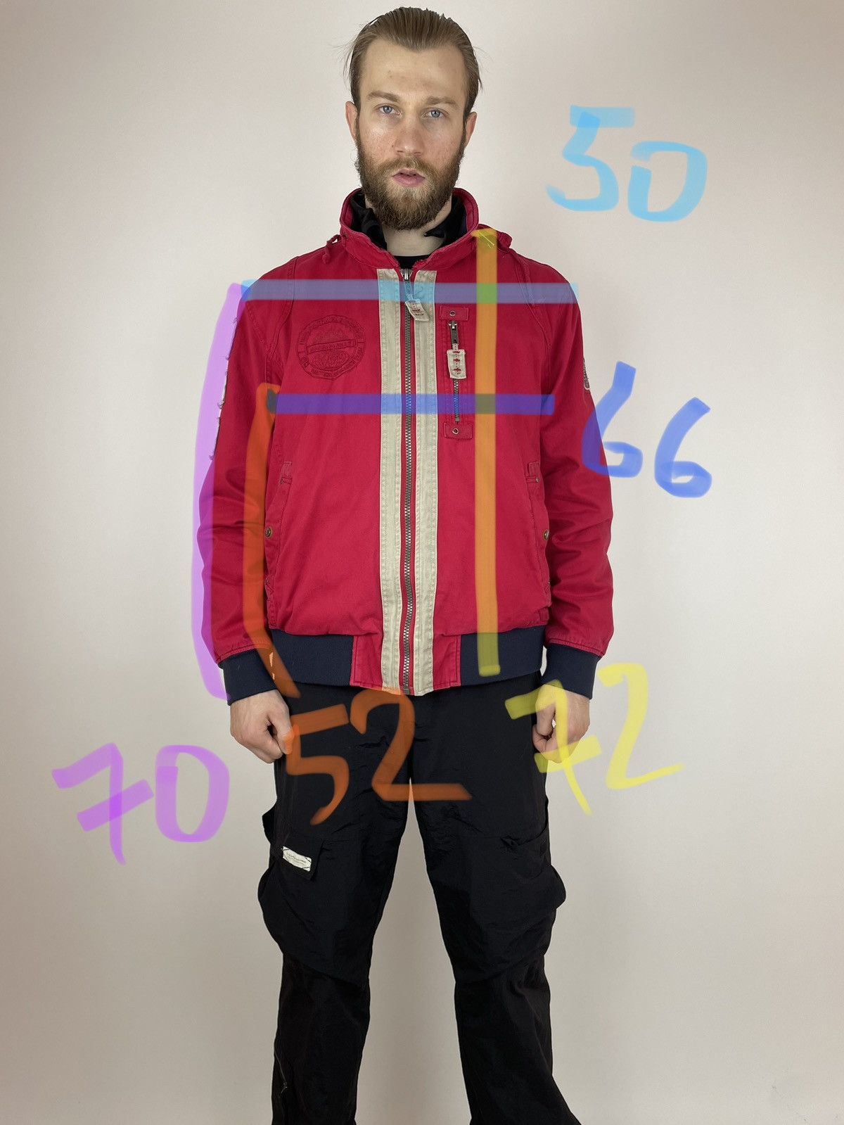 Vintage NANGAPARBAT Vintage Hooded jacket Adventure Team size XXL Size US XXL / EU 58 / 5 - 17 Thumbnail