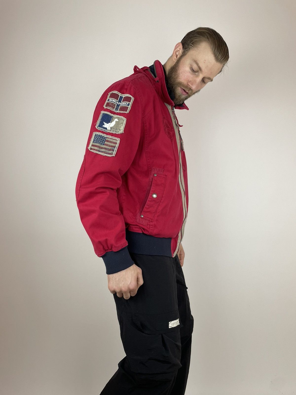 Vintage NANGAPARBAT Vintage Hooded jacket Adventure Team size XXL Size US XXL / EU 58 / 5 - 5 Thumbnail