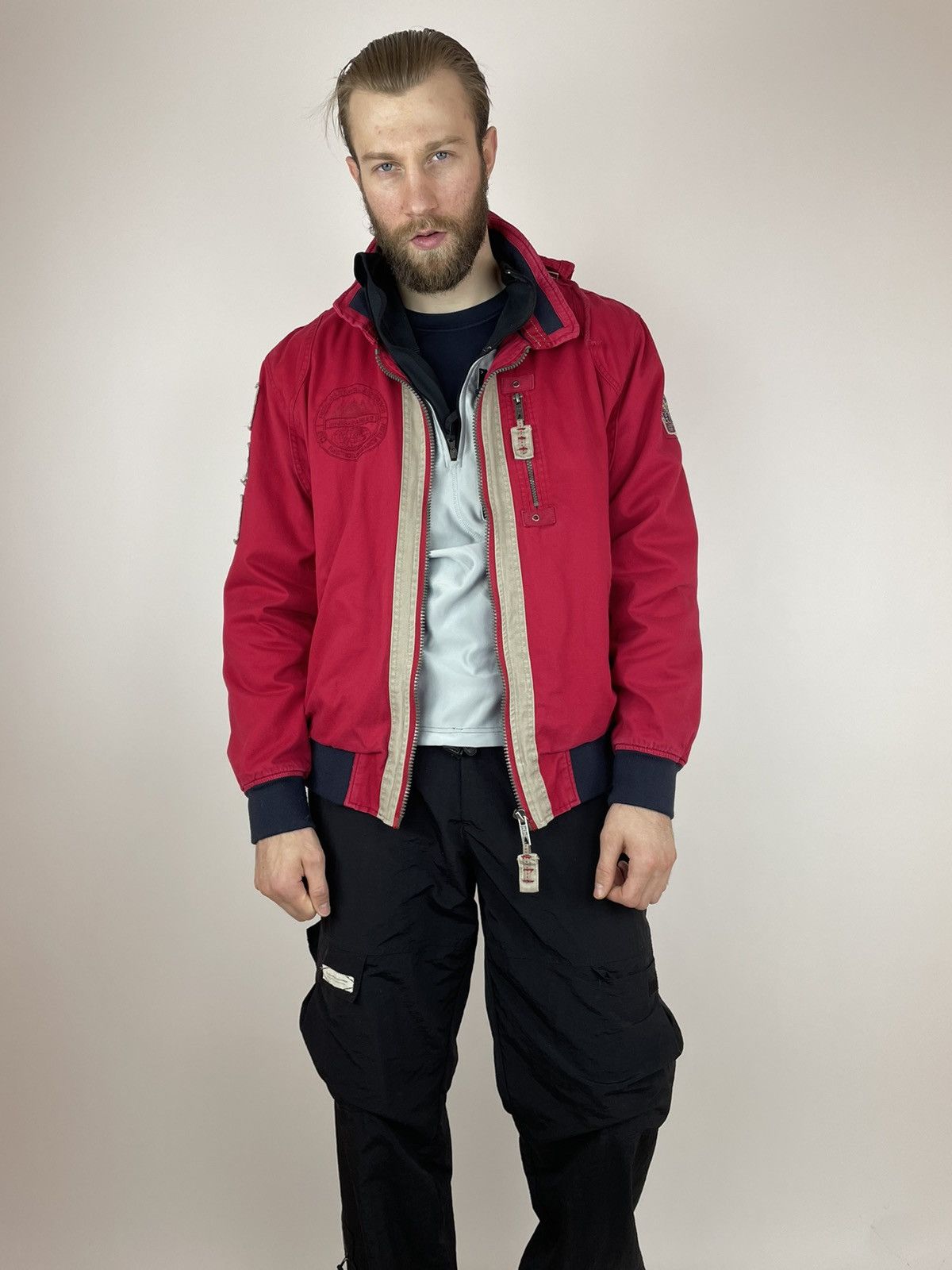 Vintage NANGAPARBAT Vintage Hooded jacket Adventure Team size XXL Size US XXL / EU 58 / 5 - 4 Thumbnail