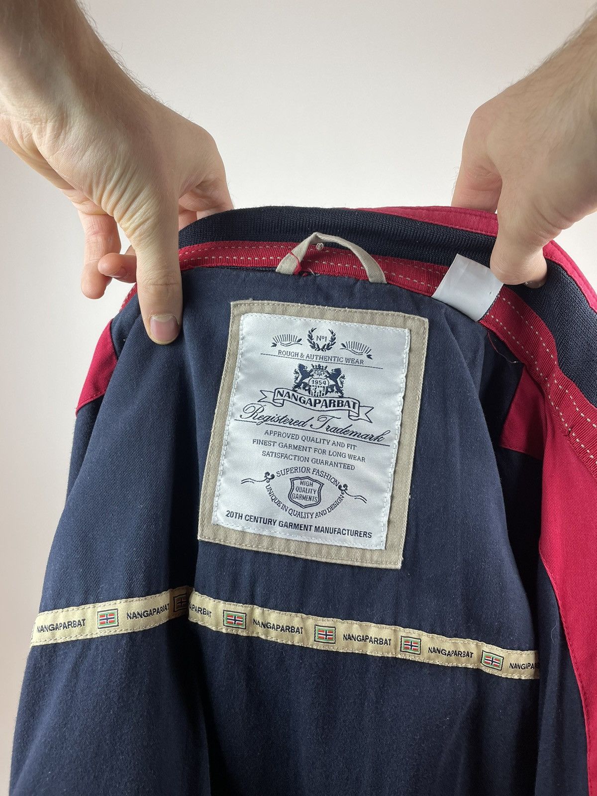 Vintage NANGAPARBAT Vintage Hooded jacket Adventure Team size XXL Size US XXL / EU 58 / 5 - 8 Thumbnail