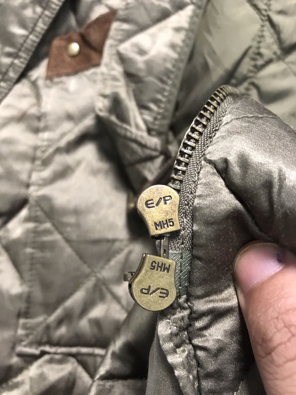 Polo Ralph Lauren × RRL Ralph Lauren × Ralph Lauren Ralh Lauren Quilted Puffer Realcalfsuede Jacket t Size M / US 6-8 / IT 42-44 - 12 Thumbnail