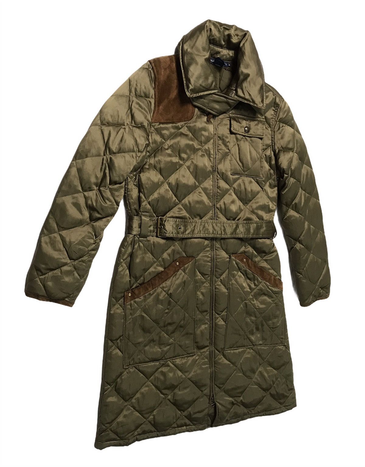 Polo Ralph Lauren × RRL Ralph Lauren × Ralph Lauren Ralh Lauren Quilted Puffer Realcalfsuede Jacket t Size M / US 6-8 / IT 42-44 - 5 Thumbnail
