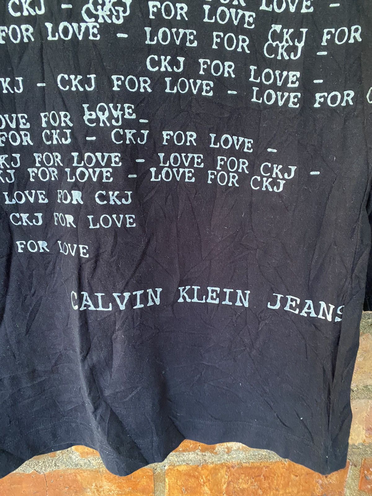 Calvin Klein × Calvin Klein 205W39NYC Calvin Klien Jeans Anarchy Love ck Size US S / EU 44-46 / 1 - 5 Thumbnail