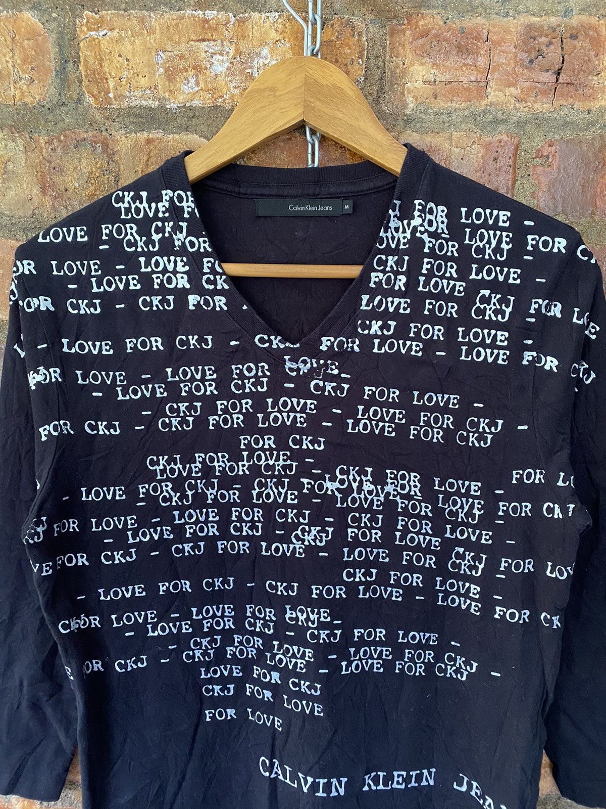 Calvin Klein × Calvin Klein 205W39NYC Calvin Klien Jeans Anarchy Love ck Size US S / EU 44-46 / 1 - 4 Thumbnail