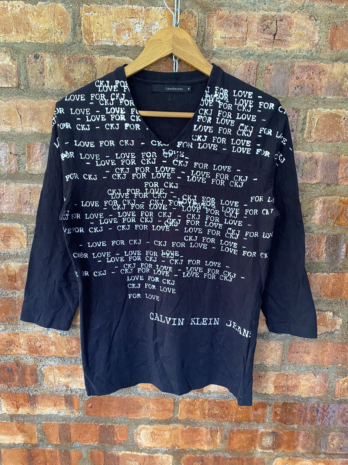 Calvin Klein × Calvin Klein 205W39NYC Calvin Klien Jeans Anarchy Love ck Size US S / EU 44-46 / 1 - 3 Thumbnail