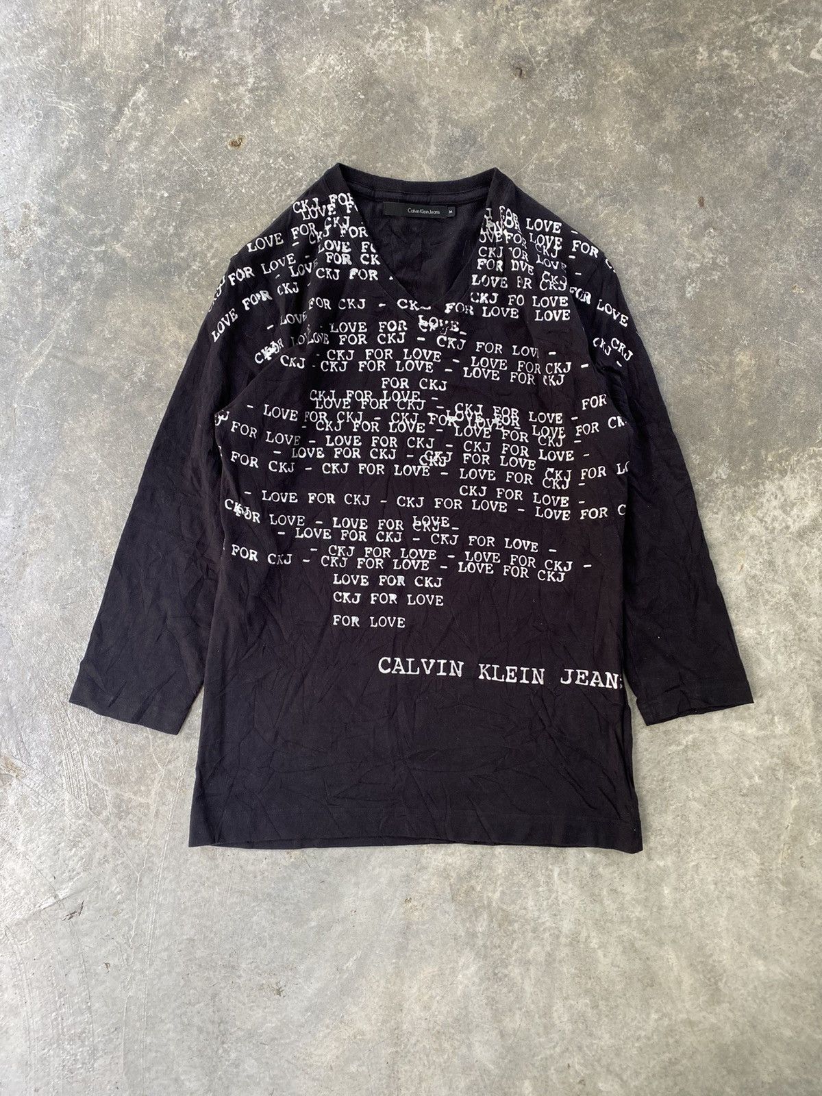 Calvin Klein × Calvin Klein 205W39NYC Calvin Klien Jeans Anarchy Love ck Size US S / EU 44-46 / 1 - 2 Thumbnail