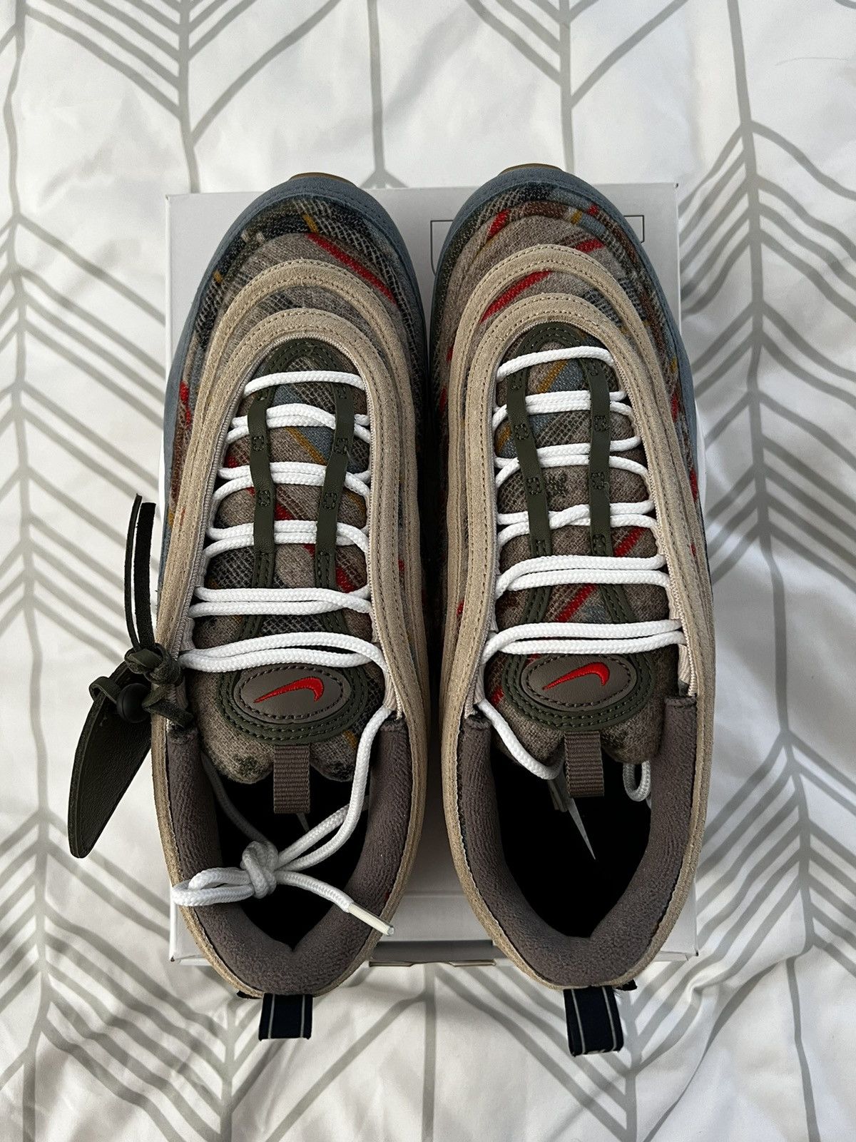 NIKE BY YOU PENDLETON AIR MAX 97 SIZE