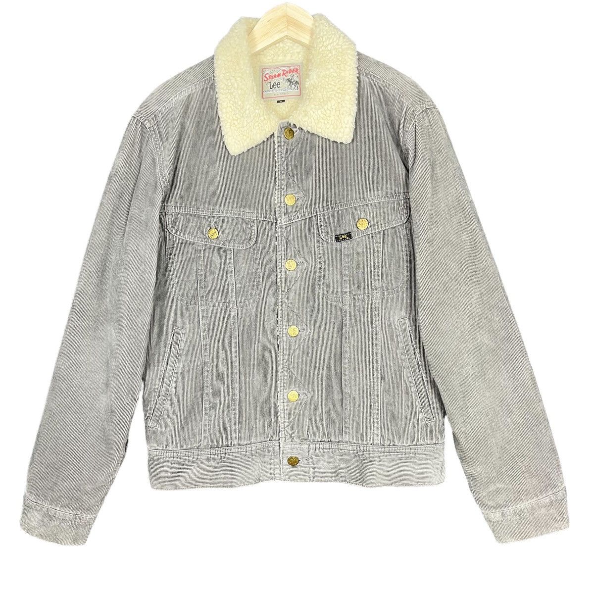 Vintage Lee Sanforized Corduroy Sherpa Jacket
