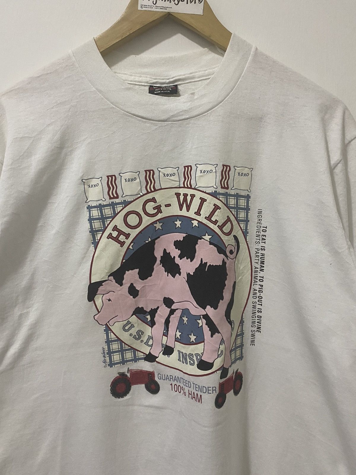 Vintage Vintage x Made In USA x HOG WILD Size US L / EU 52-54 / 3 - 3 Thumbnail