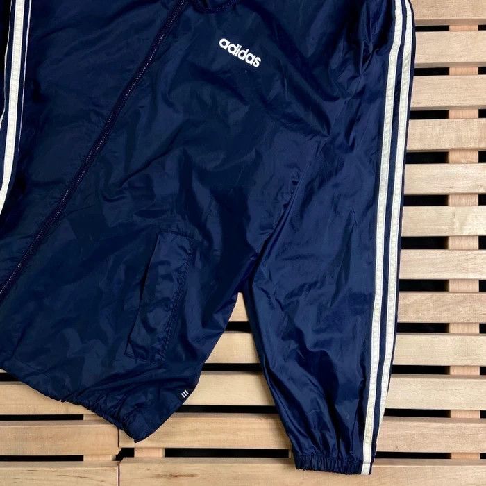 Adidas × Vintage Mens Vintage Hooded Jacket Adidas Size M D5 Size US M / EU 48-50 / 2 - 3 Thumbnail