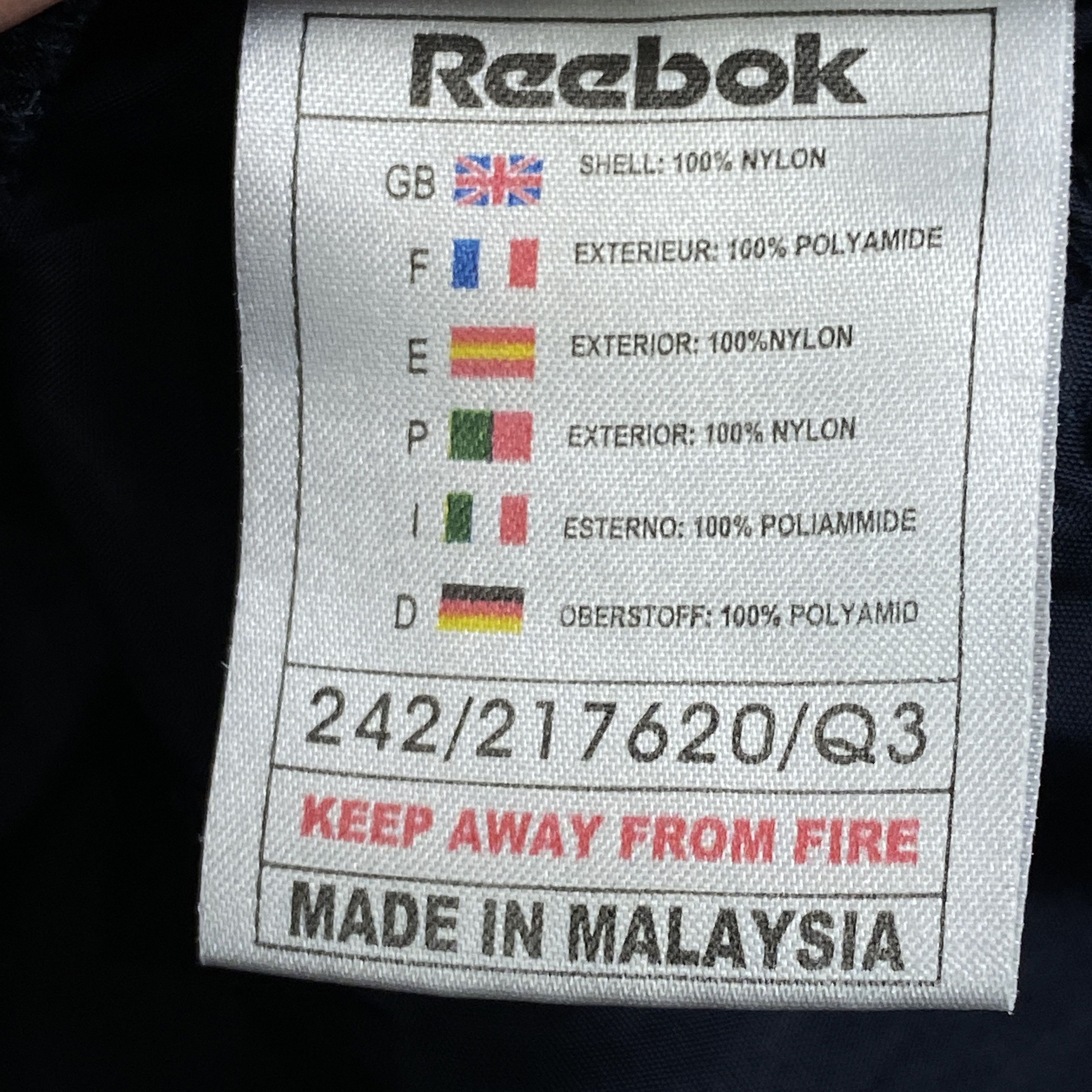 Reebok × Vintage Mens Jacket Reebok Vintage Size M Size US M / EU 48-50 / 2 - 6 Thumbnail