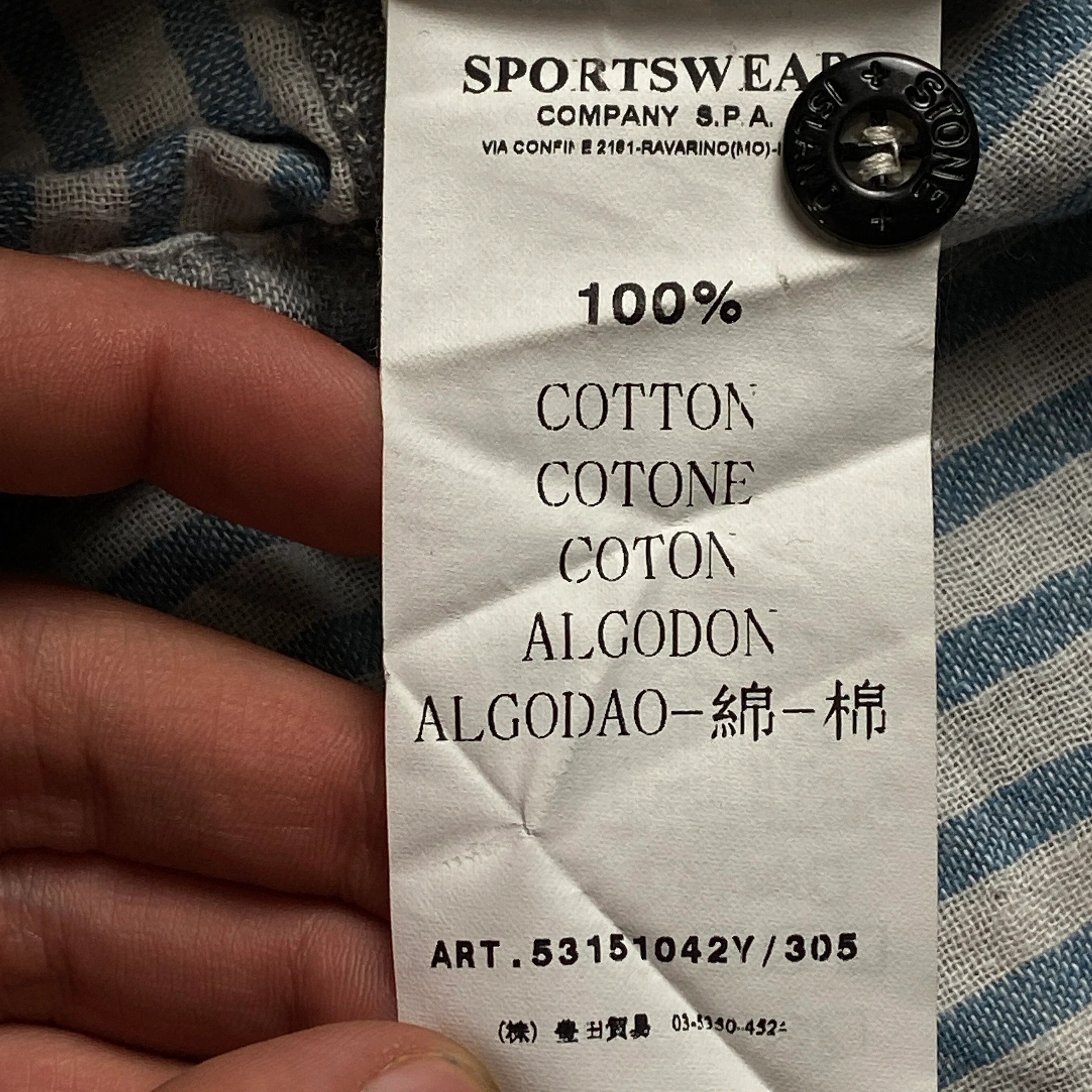 Stone Island × Vintage Mens Shirt Long Sleeve Stone Island Vintage Size S Col 53 Size US S / EU 44-46 / 1 - 5 Thumbnail