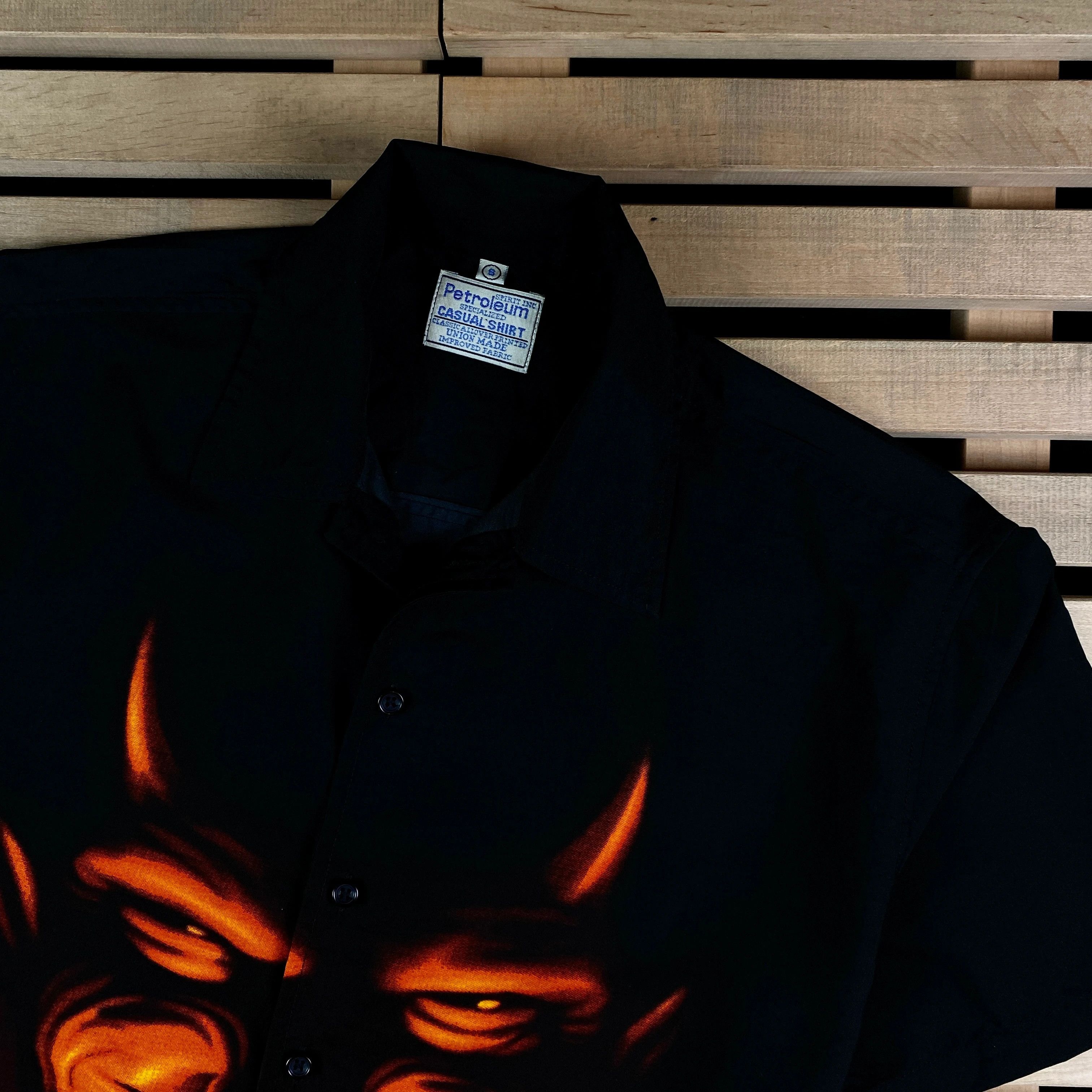 Japanese Brand × Vintage Mens Vintage Crazy Shirt Daemon Vintage Size S Size US S / EU 44-46 / 1 - 2 Thumbnail