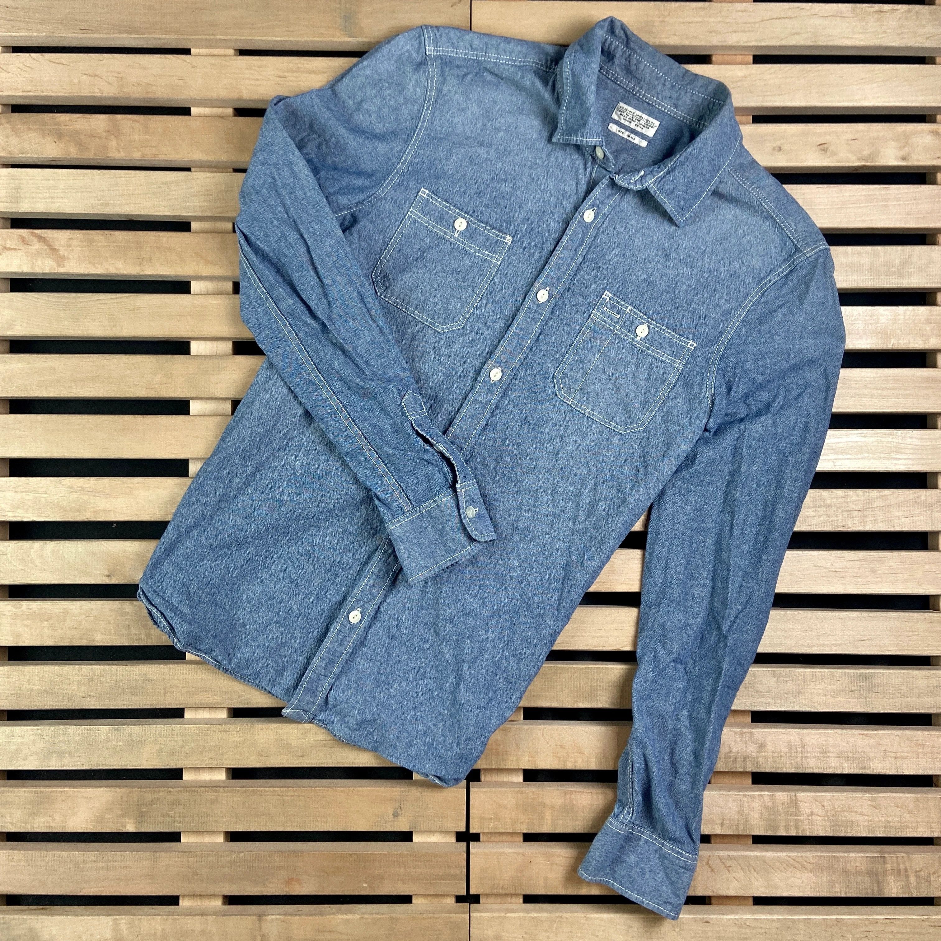 Allsaints Mens Shirt Long Sleeve Allsaints Size S Size US S / EU 44-46 / 1 - 1 Thumbnail