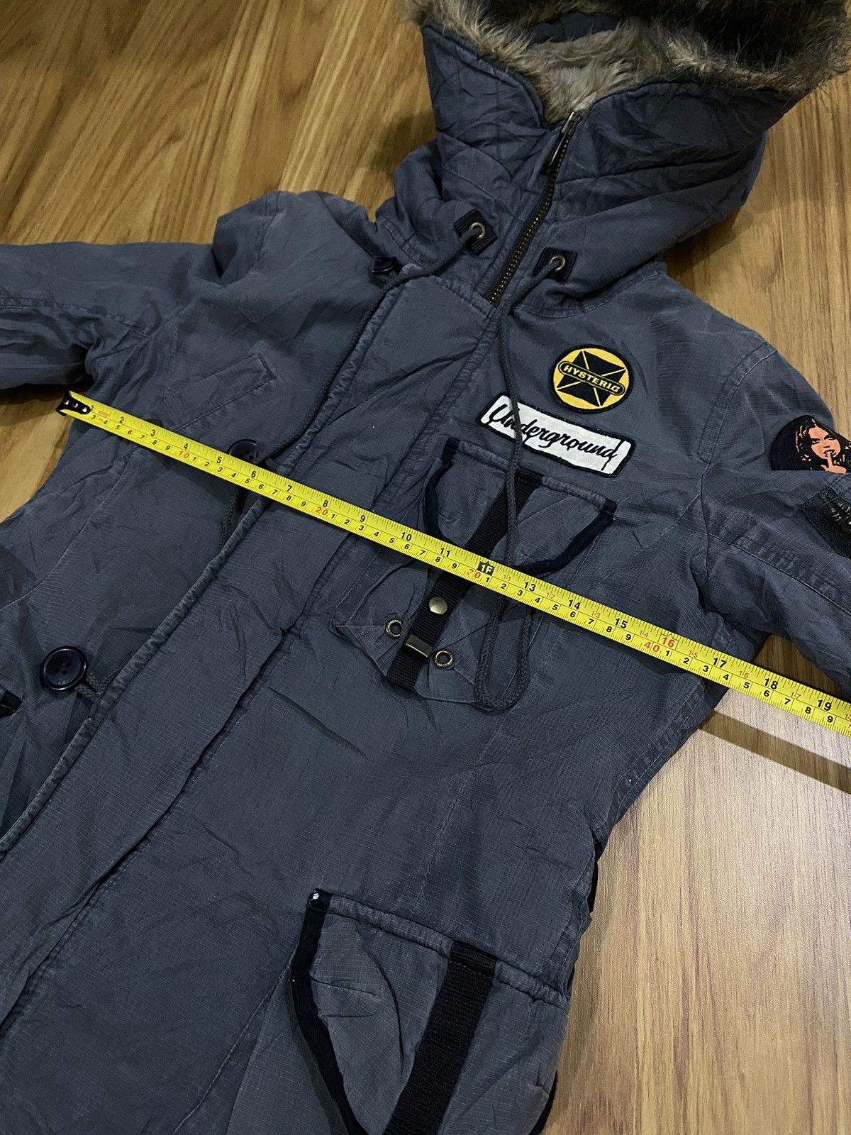 Hysteric Glamour Hysteric Glamour Bondage Heavy Parkas Fur Hooded Size US M / EU 48-50 / 2 - 10 Thumbnail