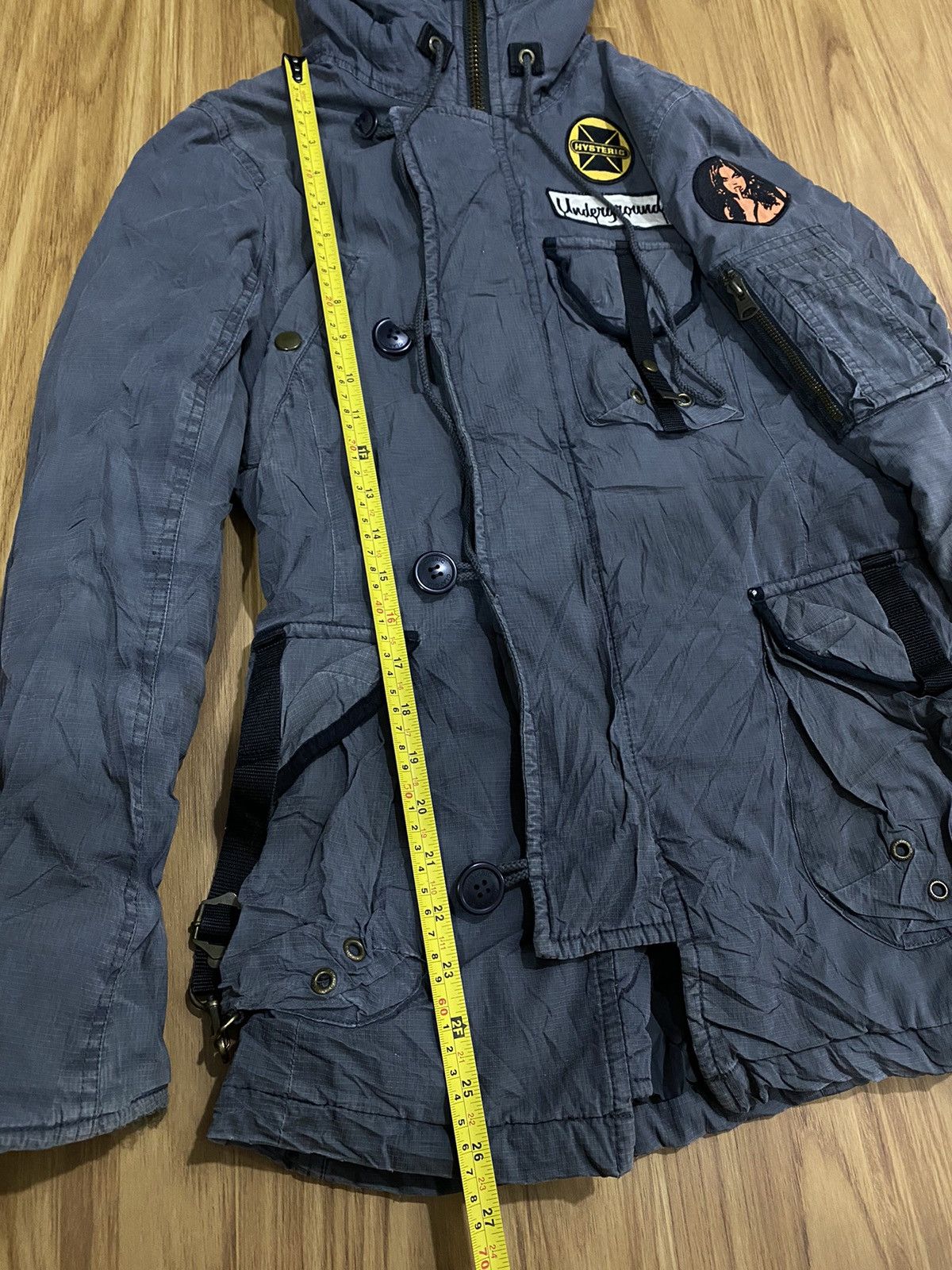Hysteric Glamour Hysteric Glamour Bondage Heavy Parkas Fur Hooded Size US M / EU 48-50 / 2 - 2 Thumbnail