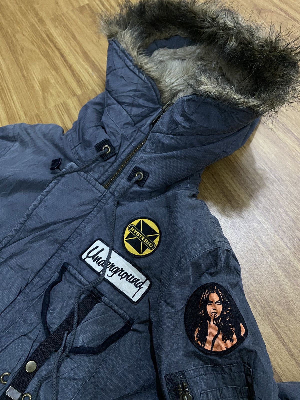 Hysteric Glamour Hysteric Glamour Bondage Heavy Parkas Fur Hooded Size US M / EU 48-50 / 2 - 6 Thumbnail