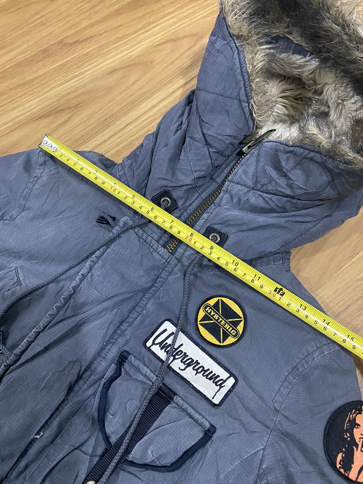Hysteric Glamour Hysteric Glamour Bondage Heavy Parkas Fur Hooded Size US M / EU 48-50 / 2 - 19 Thumbnail