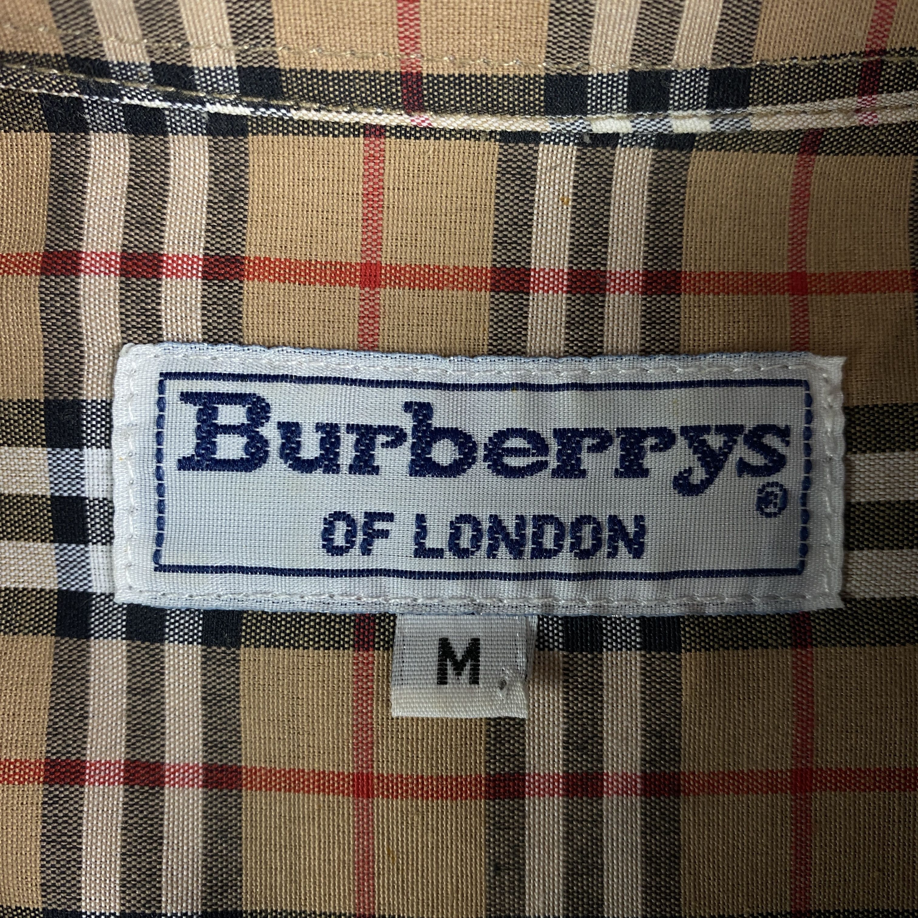 Burberry × Vintage Mens Shirt Long Sleeve Burberrys Vintage Size M Size US M / EU 48-50 / 2 - 5 Thumbnail