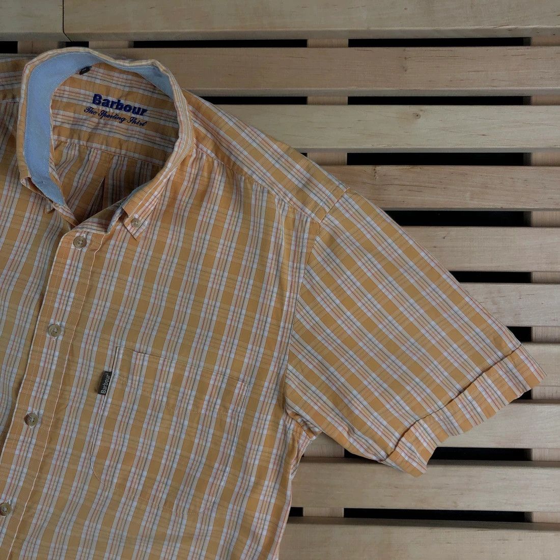 Barbour Mens Shirt Short Sleeve Barbour Size M Medium Size US M / EU 48-50 / 2 - 2 Thumbnail