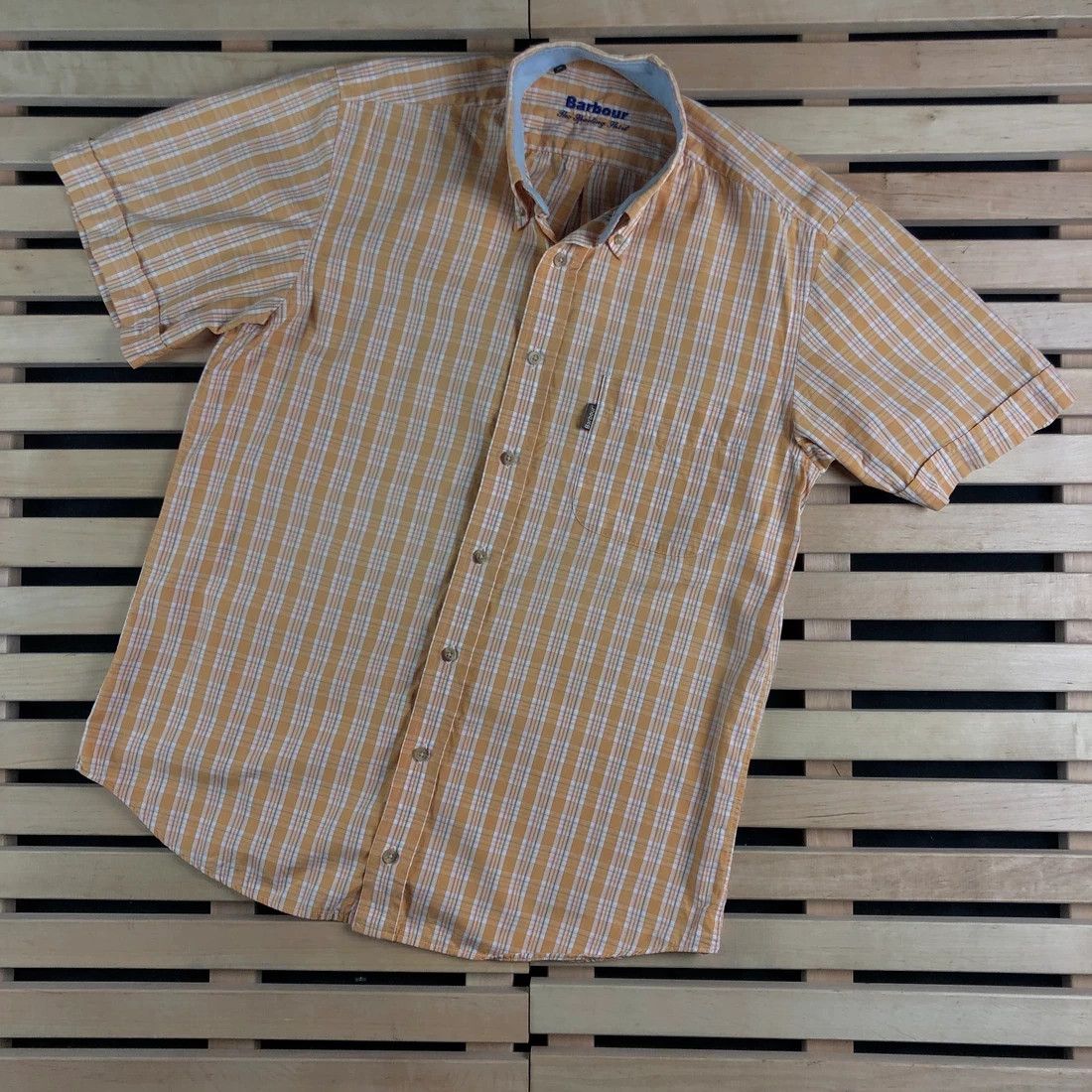 Barbour Mens Shirt Short Sleeve Barbour Size M Medium Size US M / EU 48-50 / 2 - 1 Thumbnail