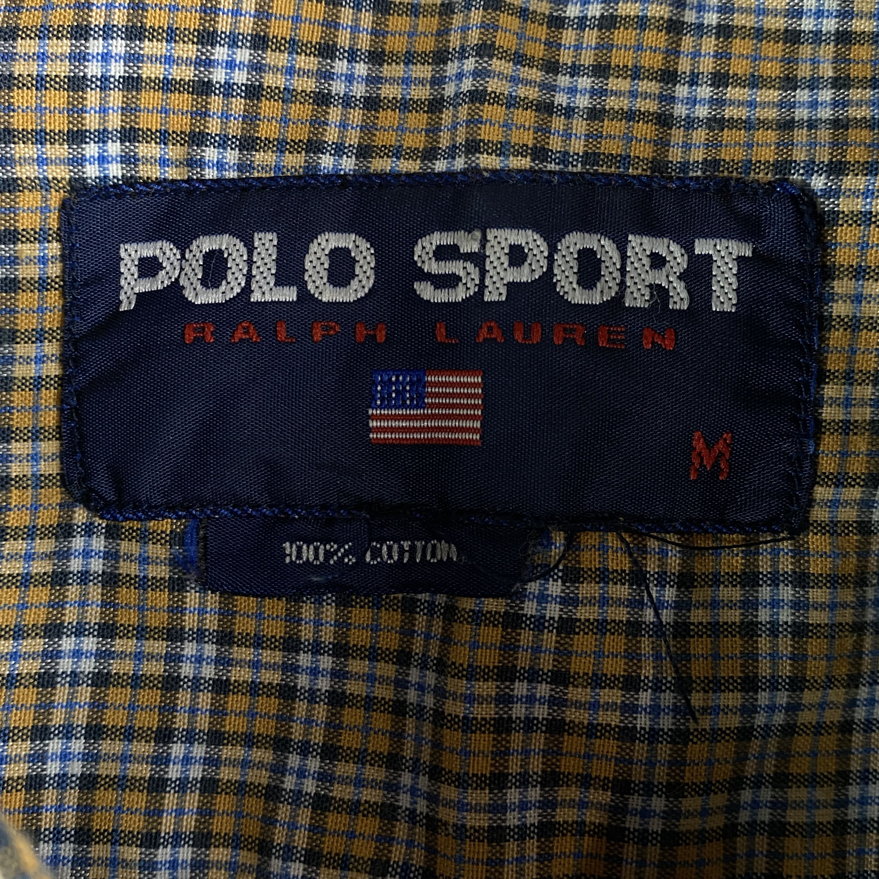Polo Ralph Lauren × Ralph Lauren × Vintage Mens Vintage Shirt Polo Sport Ralph Lauren Size M Size US M / EU 48-50 / 2 - 4 Thumbnail