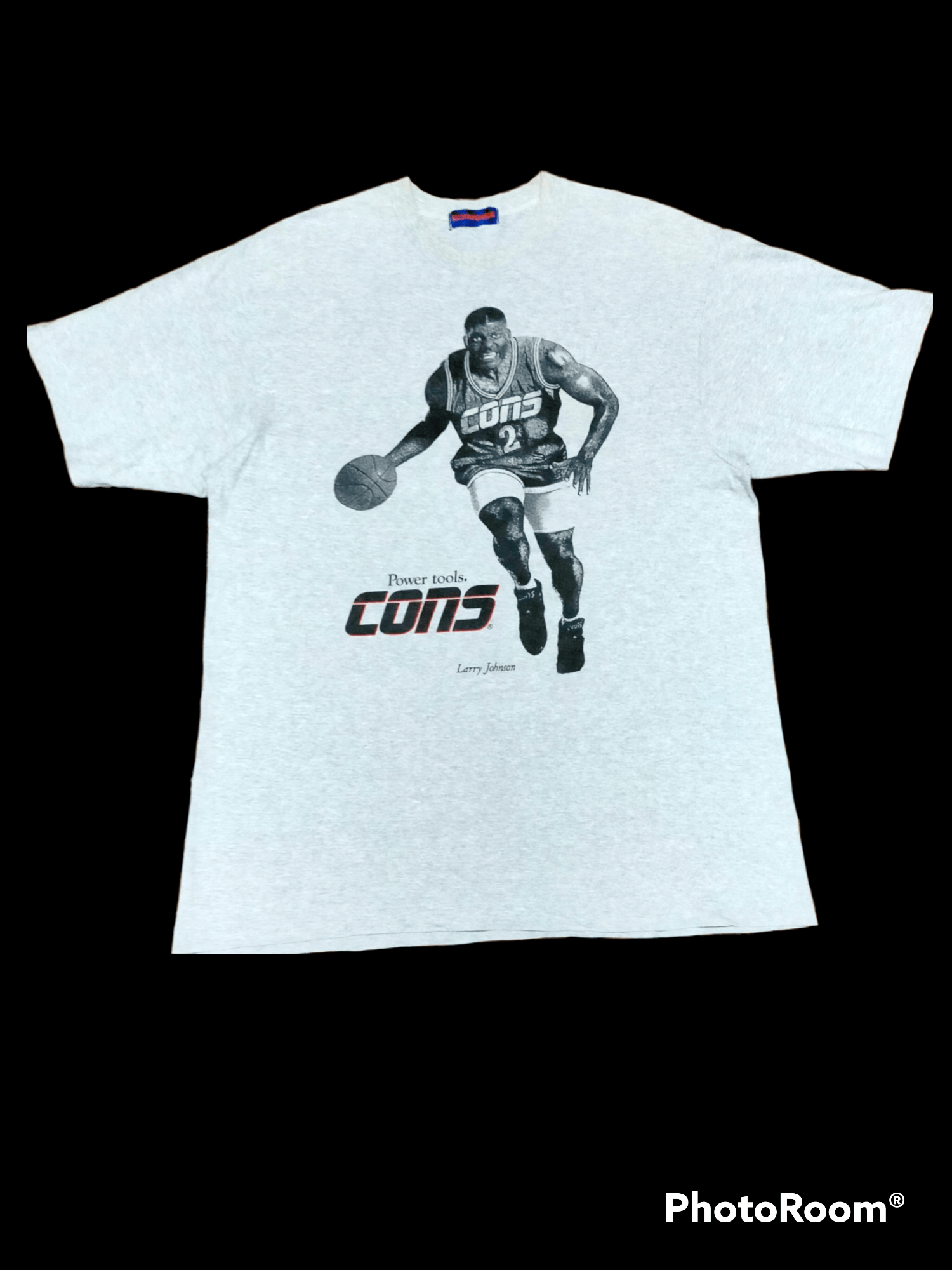 Converse Vintage 90s Larry Johnson single stich tee Size US L / EU 52-54 / 3 - 1 Thumbnail