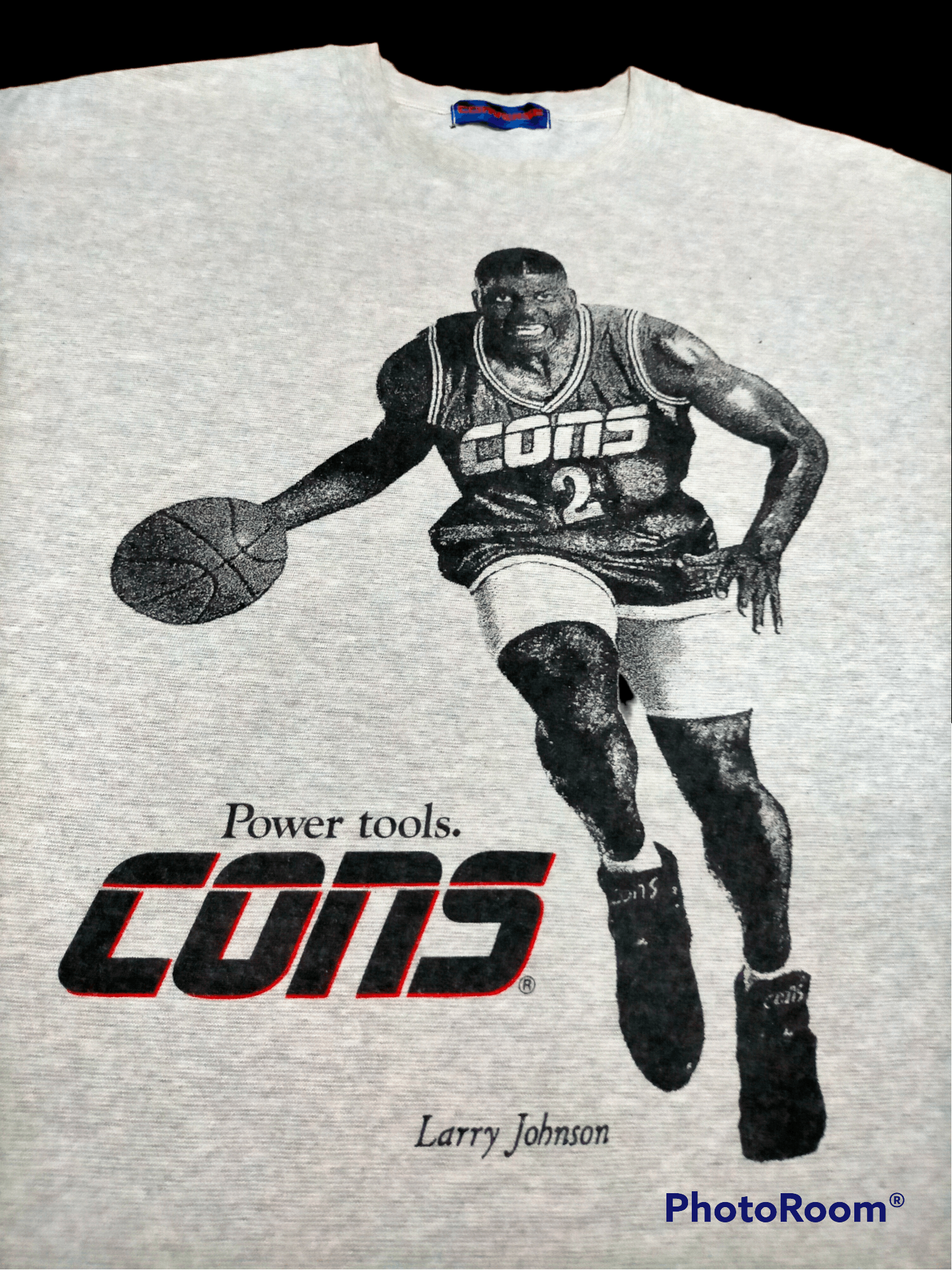 Converse Vintage 90s Larry Johnson single stich tee Size US L / EU 52-54 / 3 - 2 Thumbnail