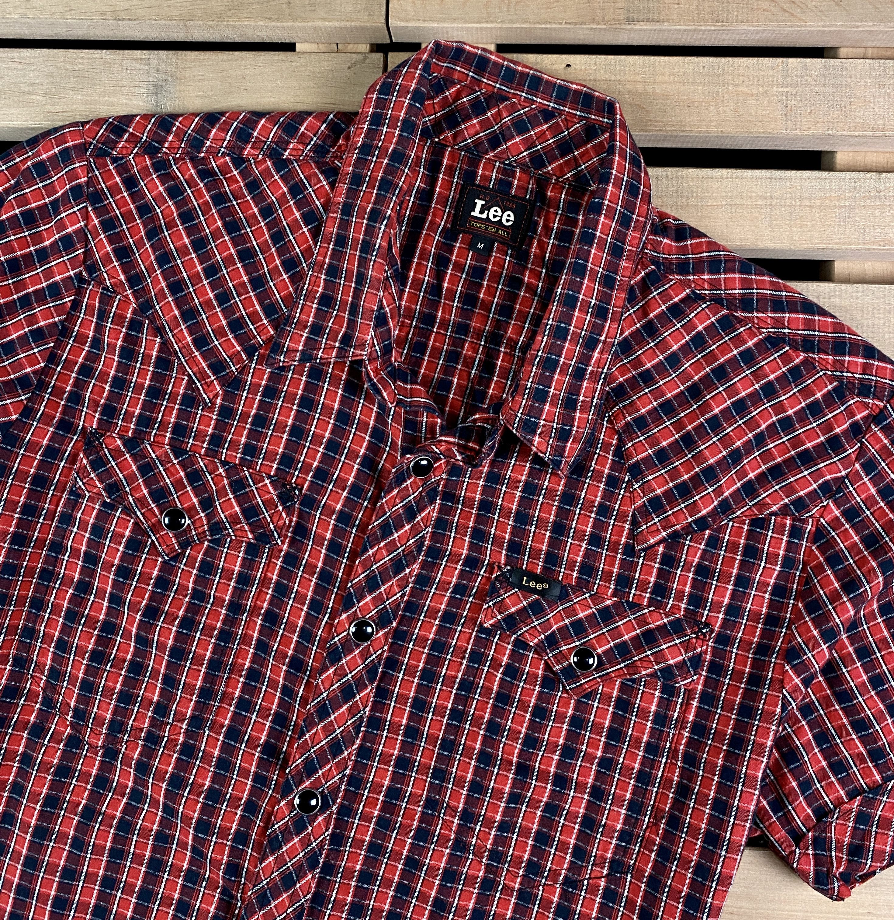 Lee × Vintage Mens Lee Vintage Shirt Size M Size US M / EU 48-50 / 2 - 2 Thumbnail