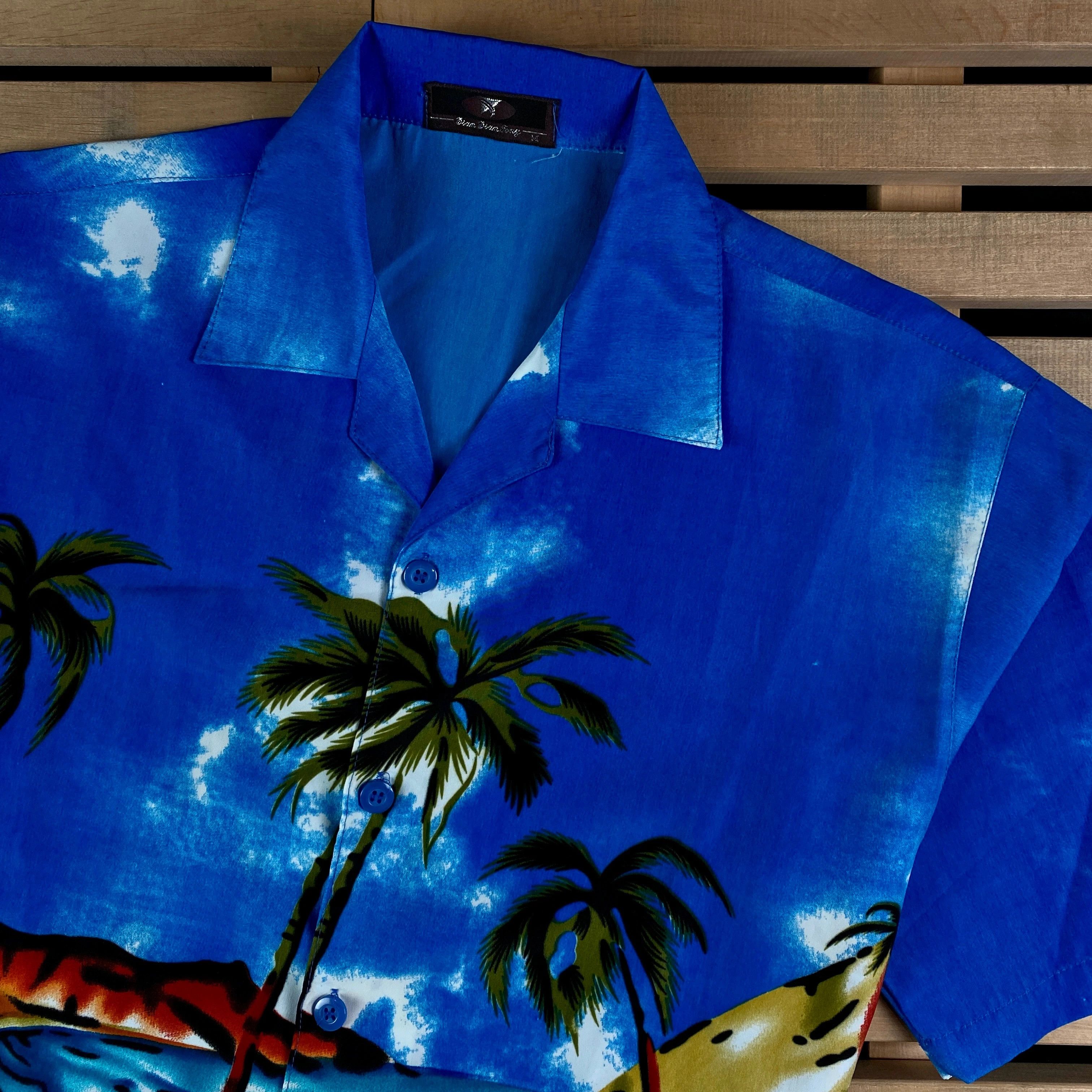 Vintage Mens Vintage Shirt Hawaiian Size M Size US M / EU 48-50 / 2 - 2 Thumbnail