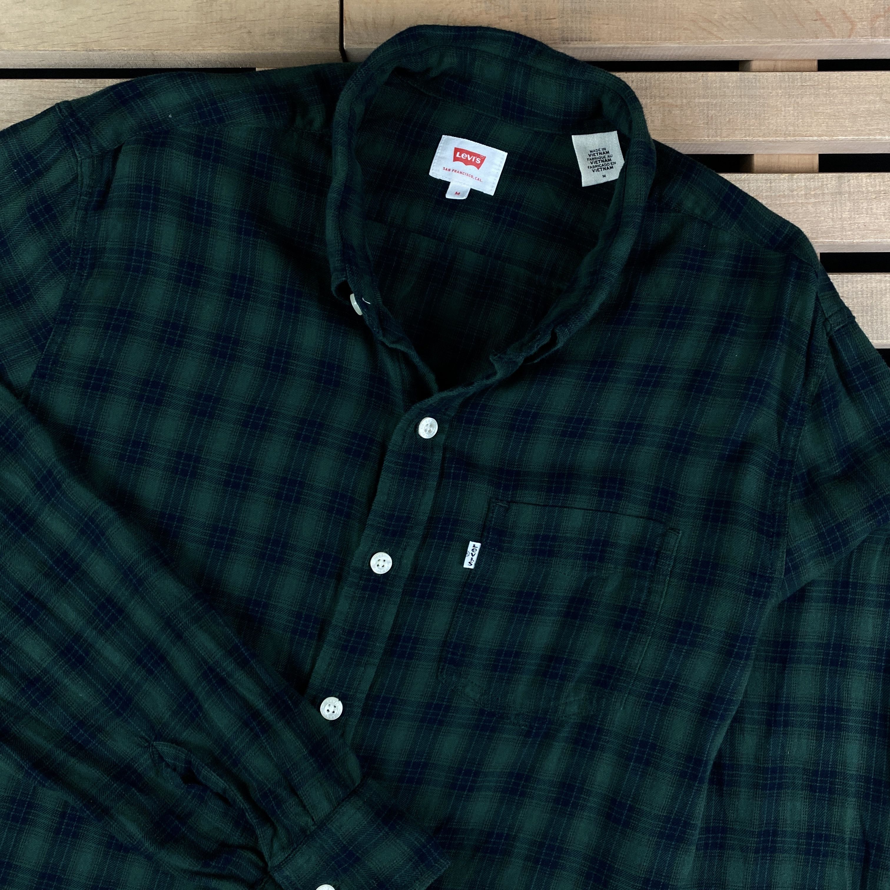 Levi's × Levi's Vintage Clothing × Vintage Men’s Shirt Long Sleeve Levi’s Vintage Size M Size US M / EU 48-50 / 2 - 2 Thumbnail