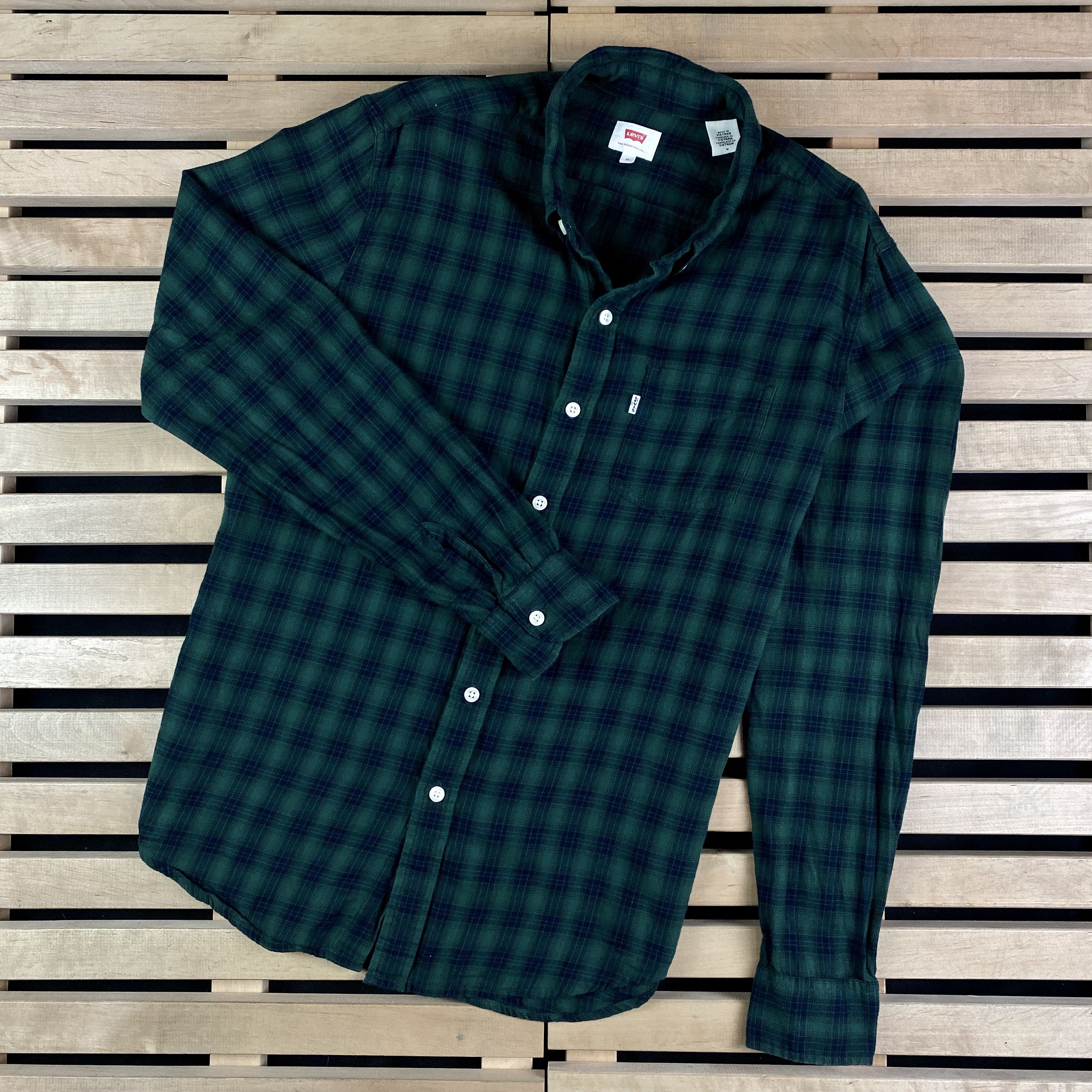 Levi's × Levi's Vintage Clothing × Vintage Men’s Shirt Long Sleeve Levi’s Vintage Size M Size US M / EU 48-50 / 2 - 1 Thumbnail