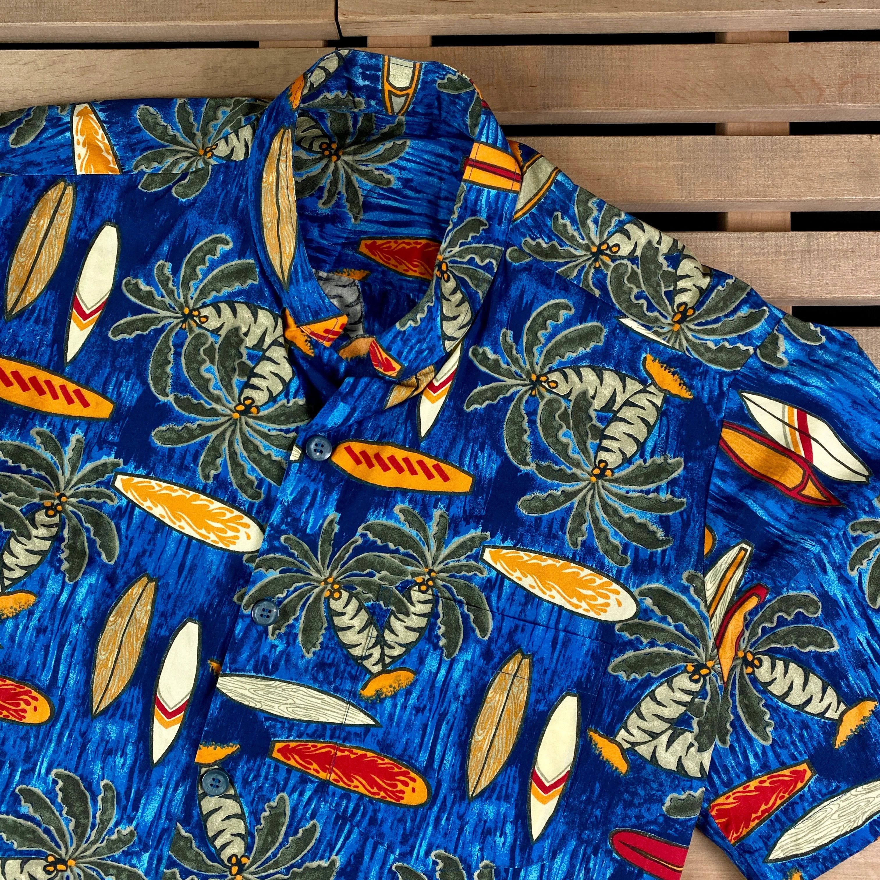 Vintage Mens Hawaiian Crazy Shirt Size M Size US M / EU 48-50 / 2 - 2 Thumbnail