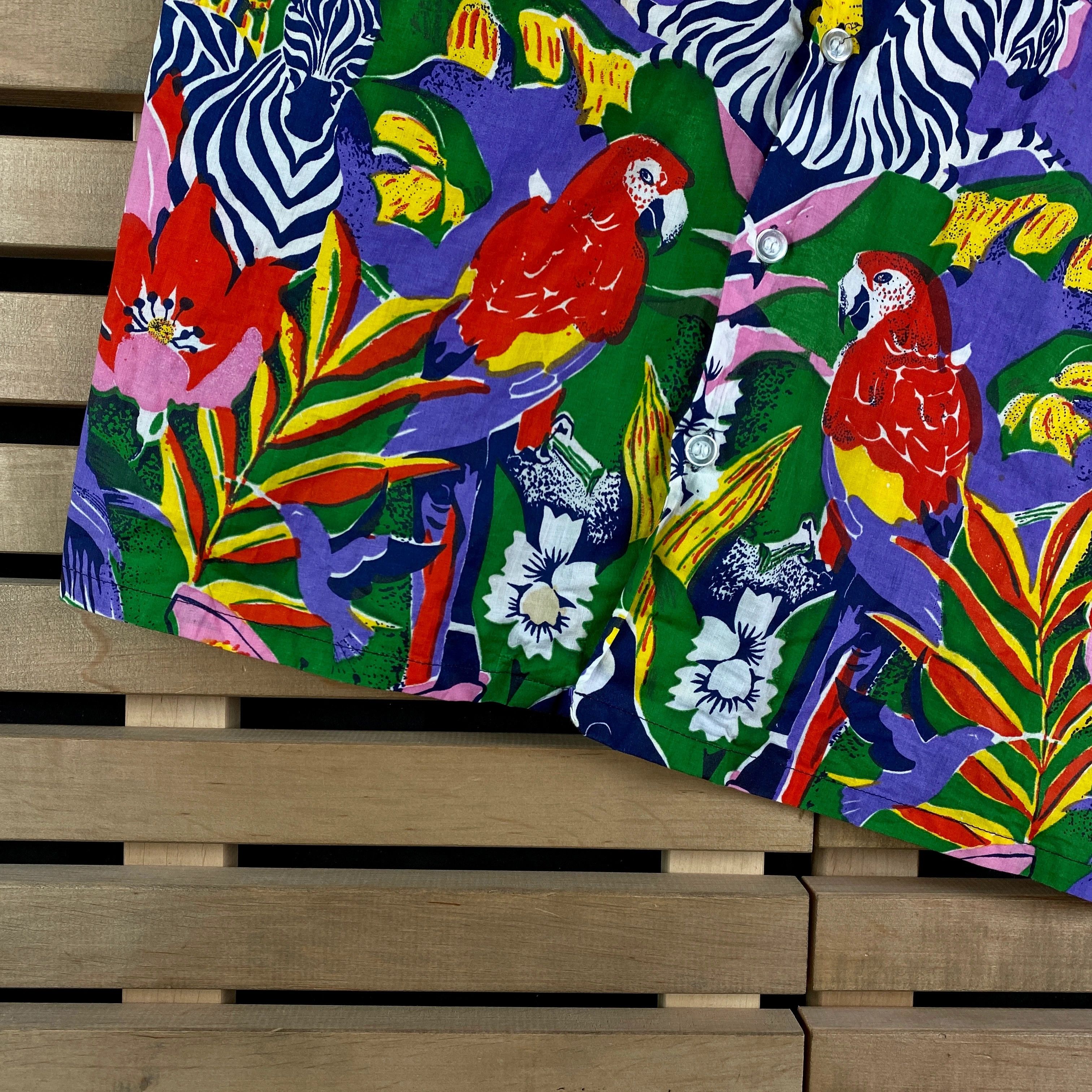 Vintage Men’s Hawaian Tropical Shirt Bagshawa Size M Size US M / EU 48-50 / 2 - 3 Thumbnail