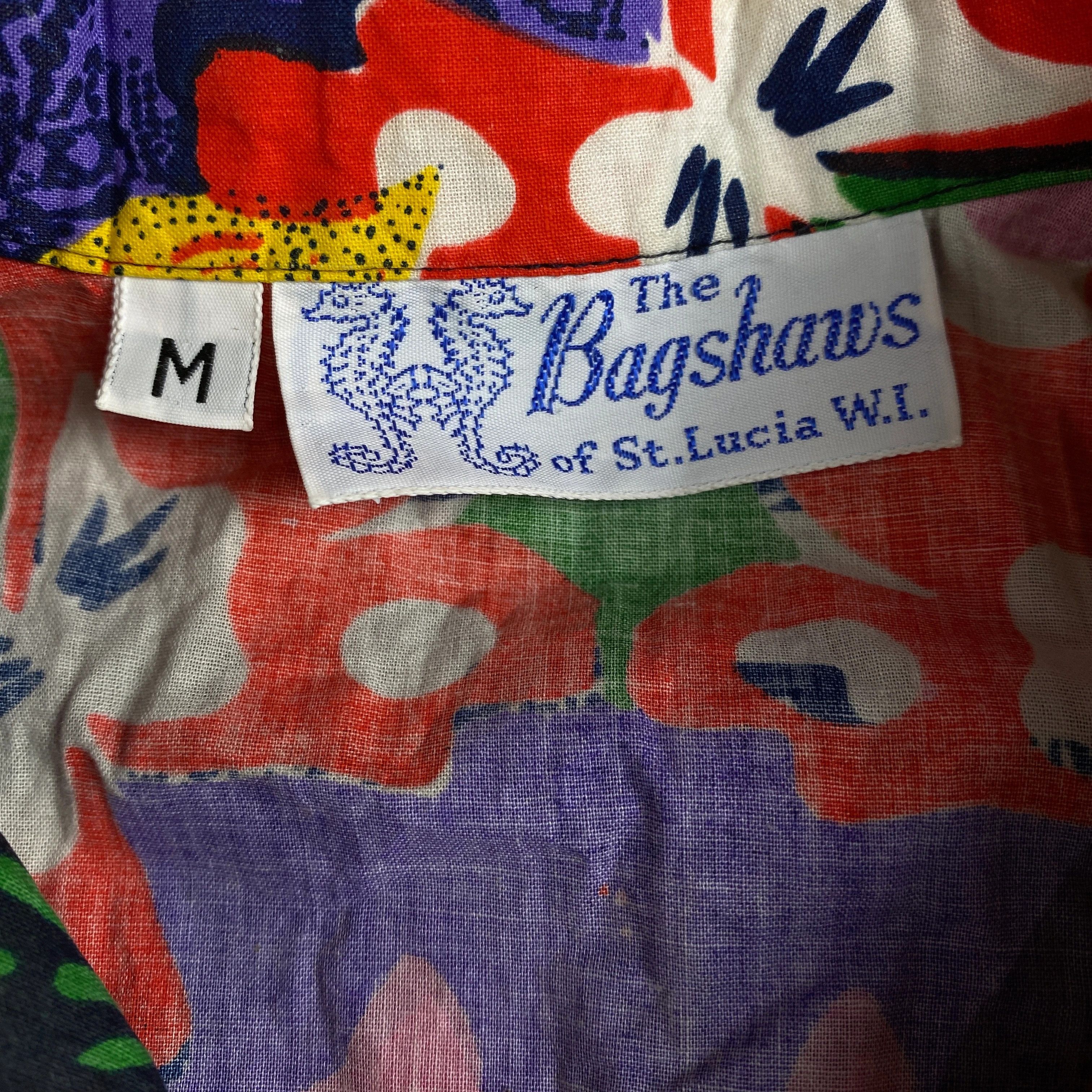 Vintage Men’s Hawaian Tropical Shirt Bagshawa Size M Size US M / EU 48-50 / 2 - 4 Thumbnail