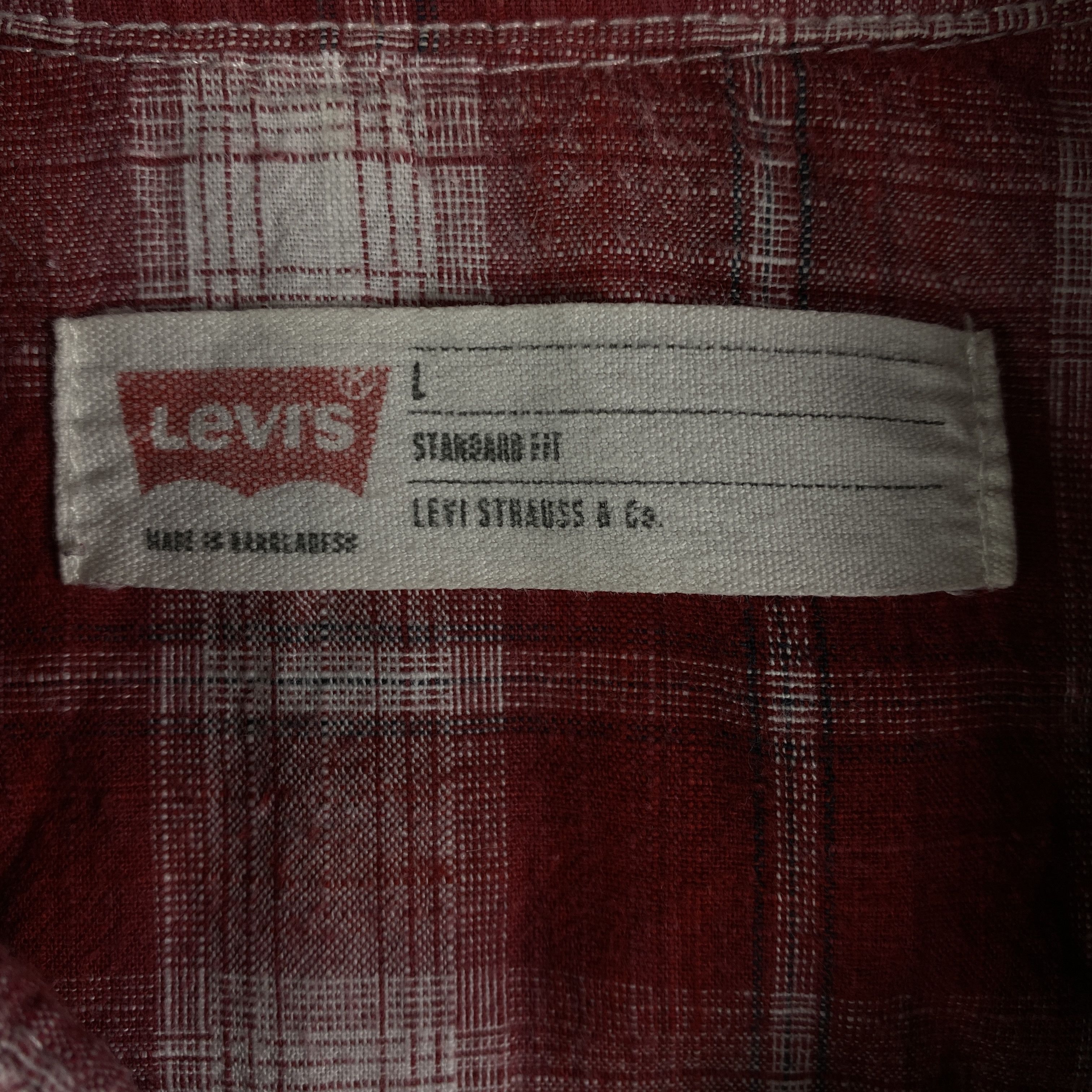 Levi's × Levi's Vintage Clothing × Vintage Men’s Shirt Long Sleeve Levi’s Vintage Size L Size US L / EU 52-54 / 3 - 4 Thumbnail