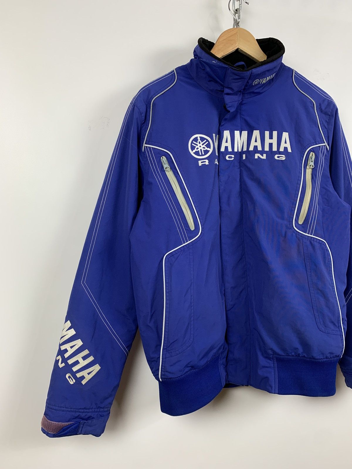 Vintage Vintage Yamaha Racing Blue Jacket Size US M / EU 48-50 / 2 - 4 Thumbnail
