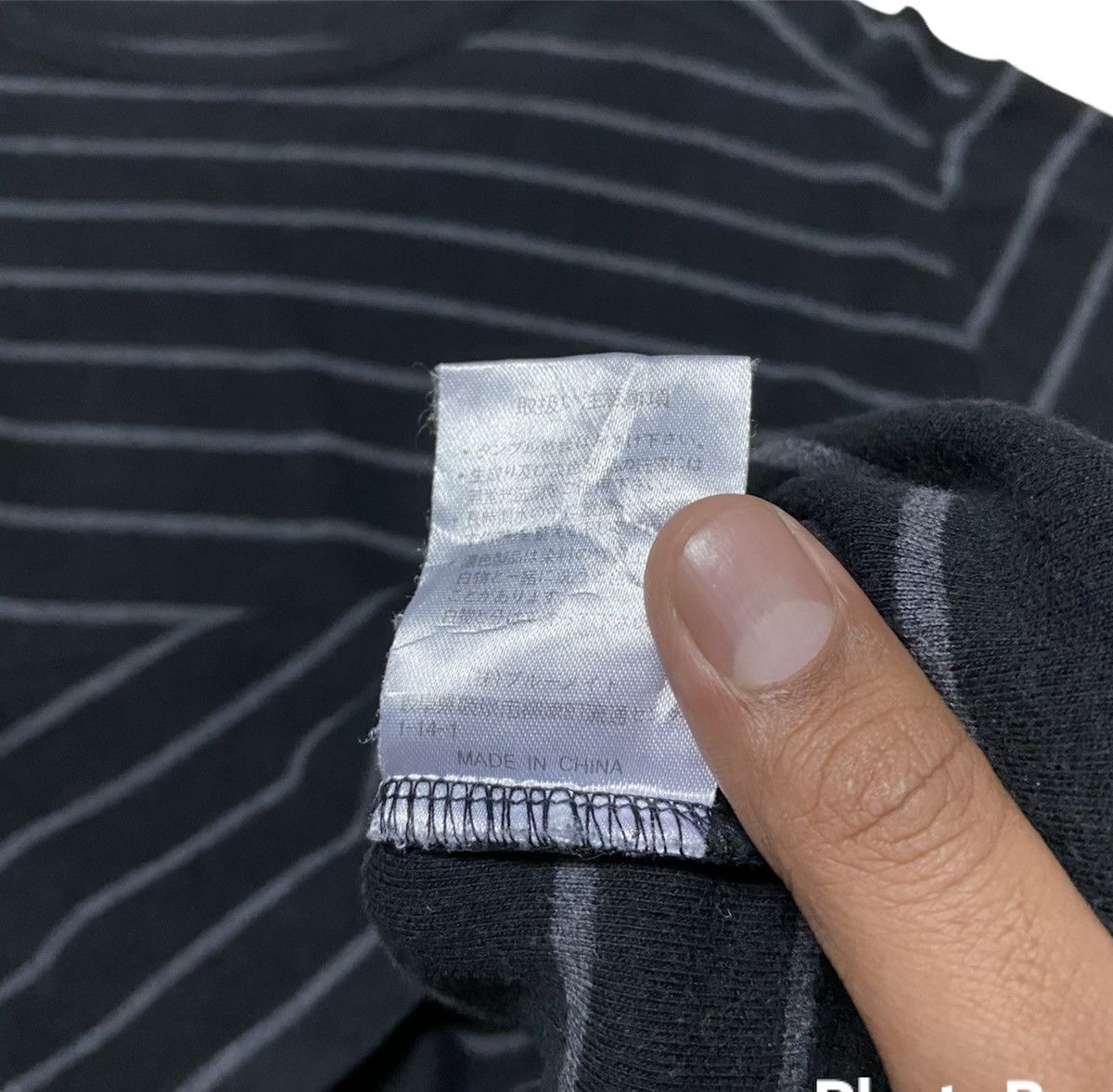 Y's for Men × Yohji Yamamoto Yohji Yamamoto Y’Saccs Stripe Long Sleeve Shirt Size US L / EU 52-54 / 3 - 9 Thumbnail