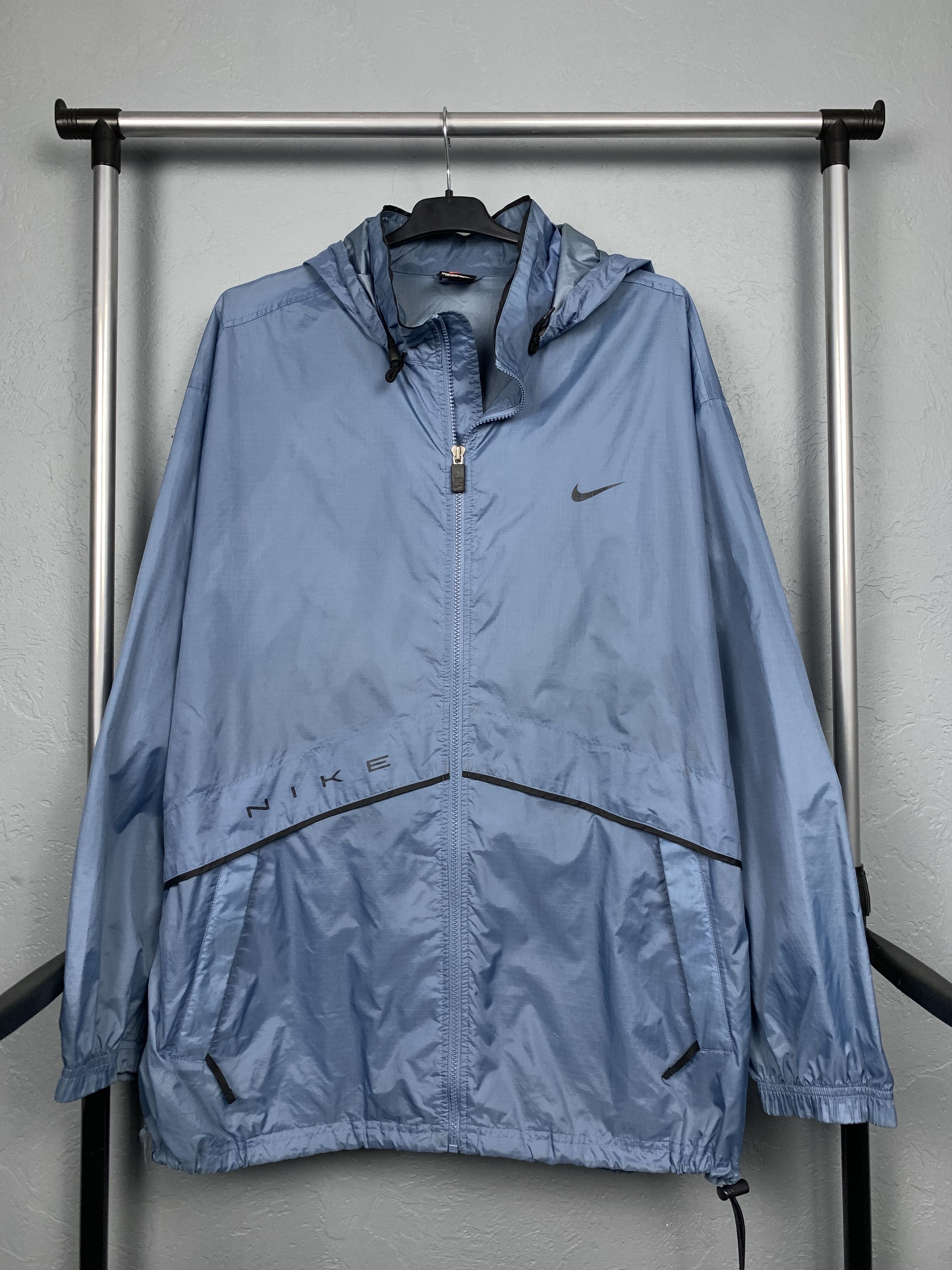 Nike Nike 90s Vintage Mens Nylon Jacket Size US XL / EU 56 / 4 - 1 Thumbnail