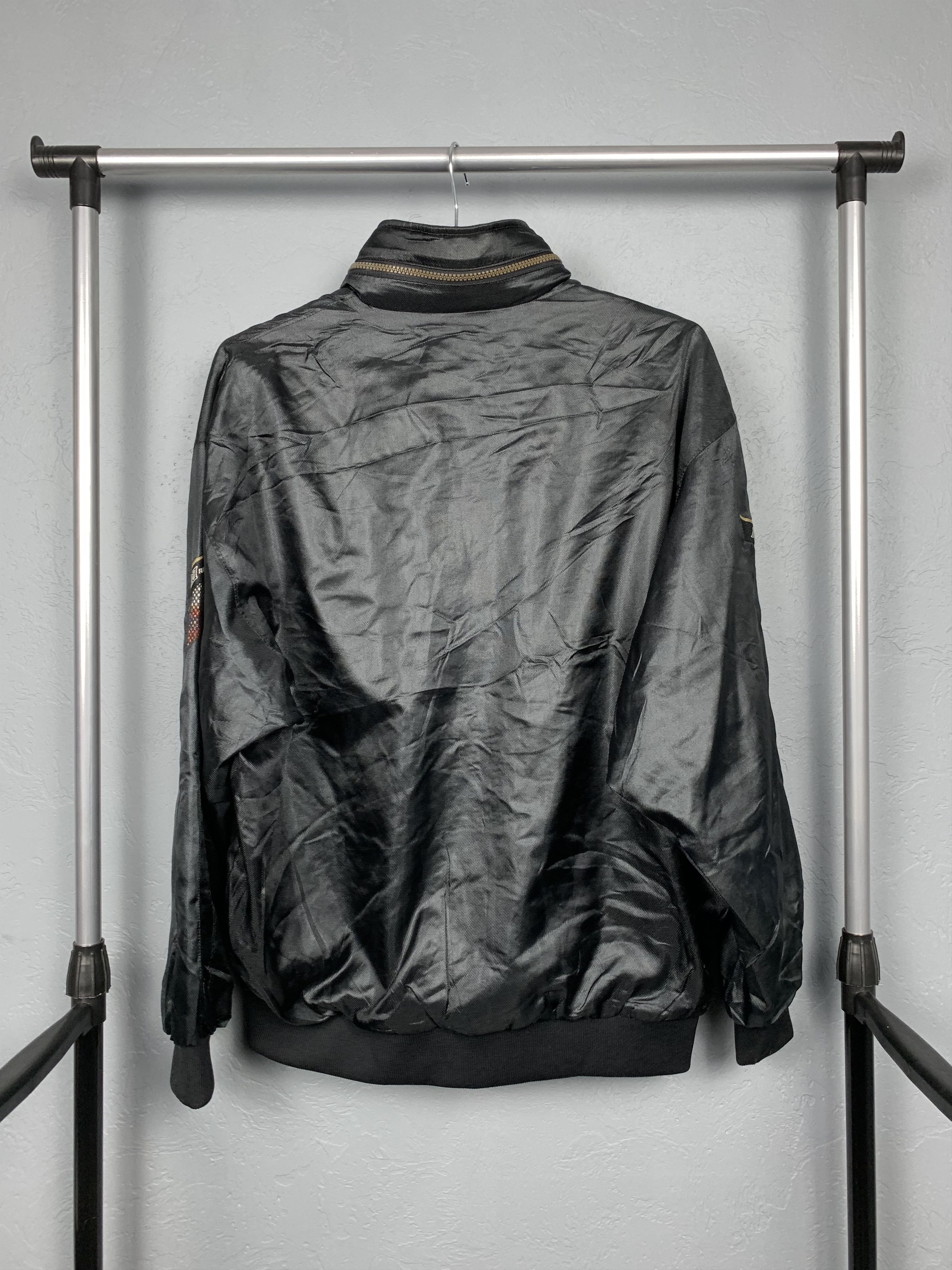 Asics Asics Recorder 90s Vintage Mens Nylon Bomber Jacket Size US L / EU 52-54 / 3 - 6 Thumbnail