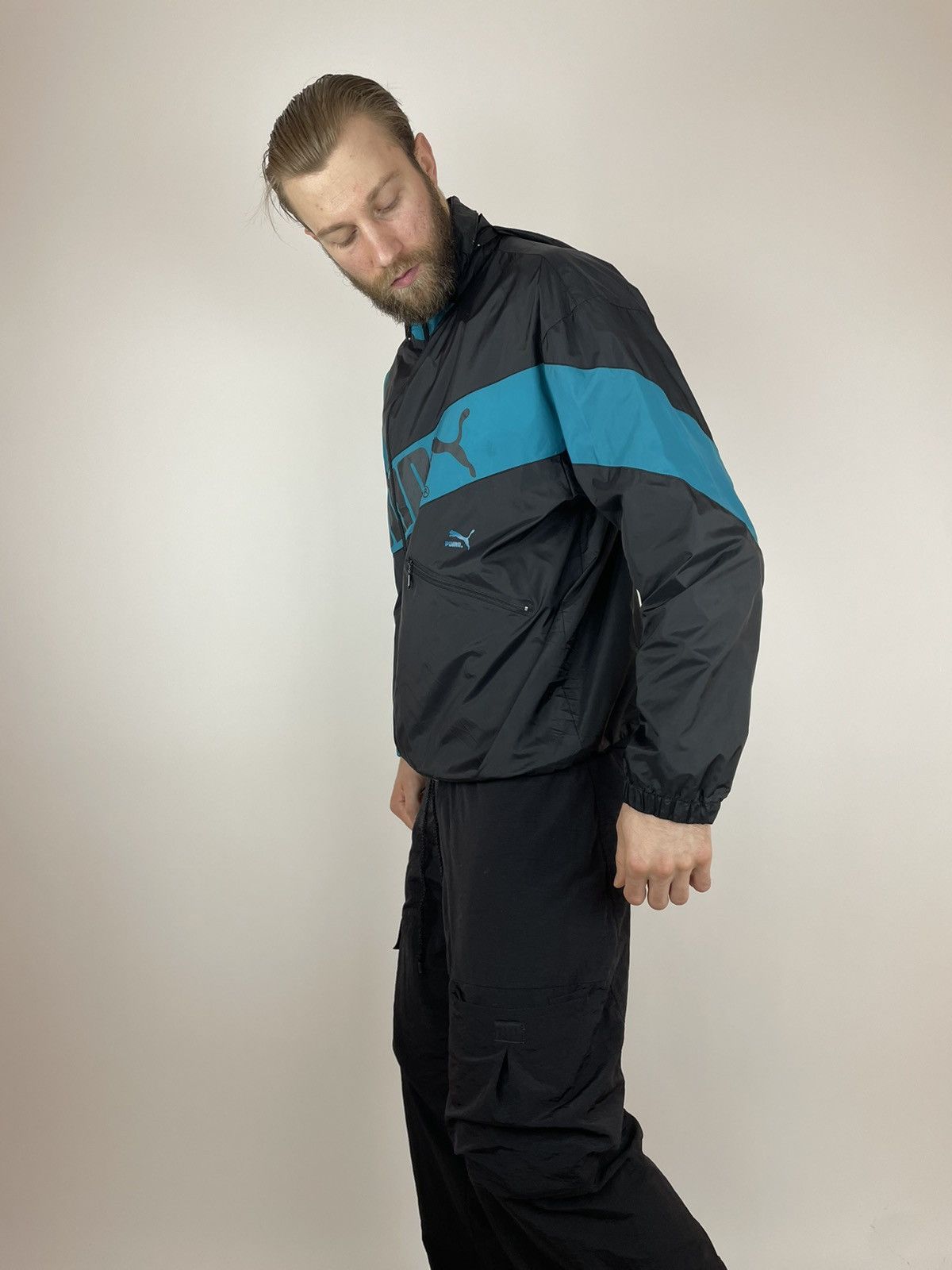 Puma PUMA VINTAGE track jacket 90s Mens size L Size US L / EU 52-54 / 3 - 4 Thumbnail