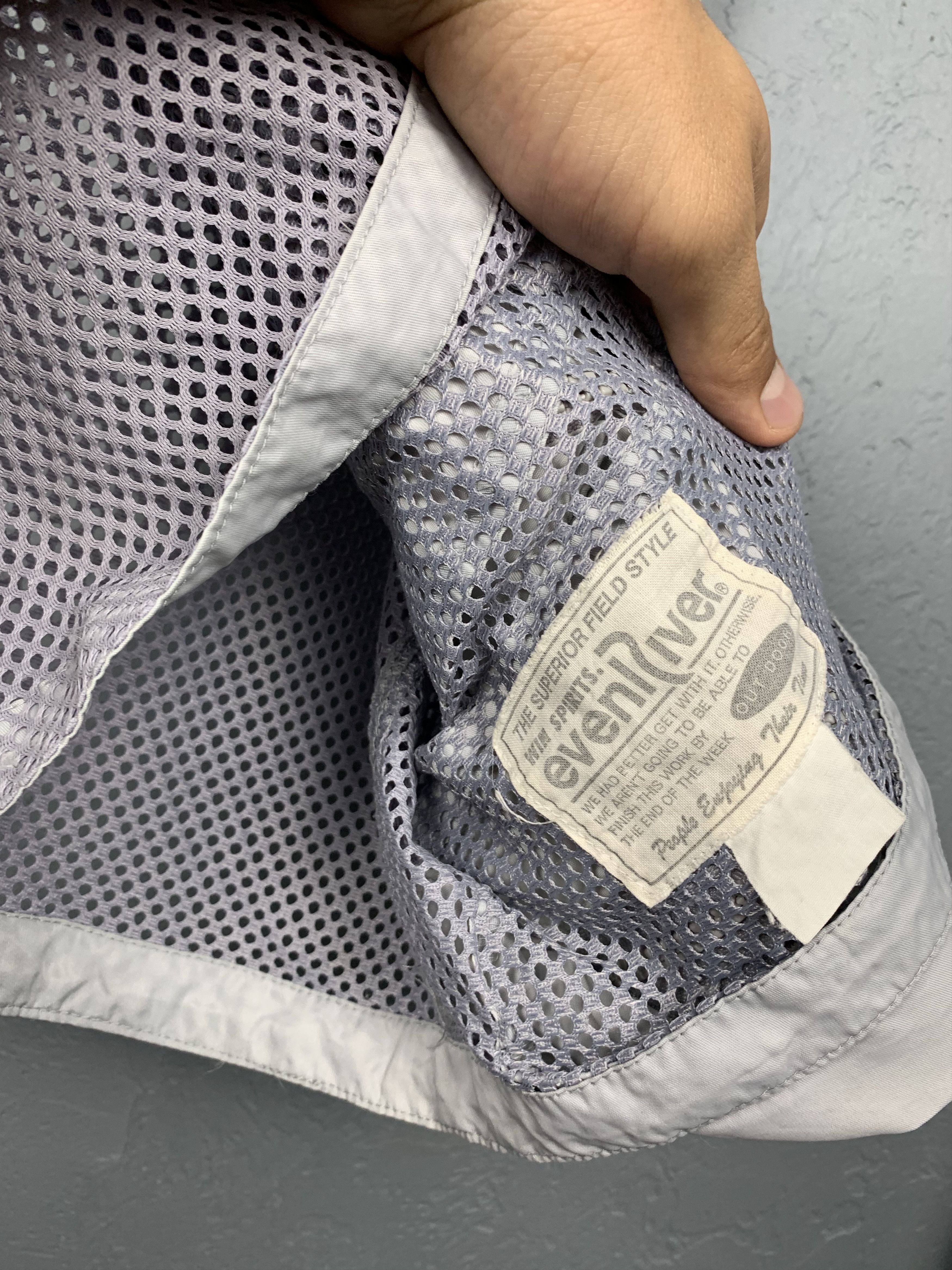 Japanese Brand Evenriver Multipocket Mesh Parachute Vest Fishing Gear Size US L / EU 52-54 / 3 - 4 Thumbnail